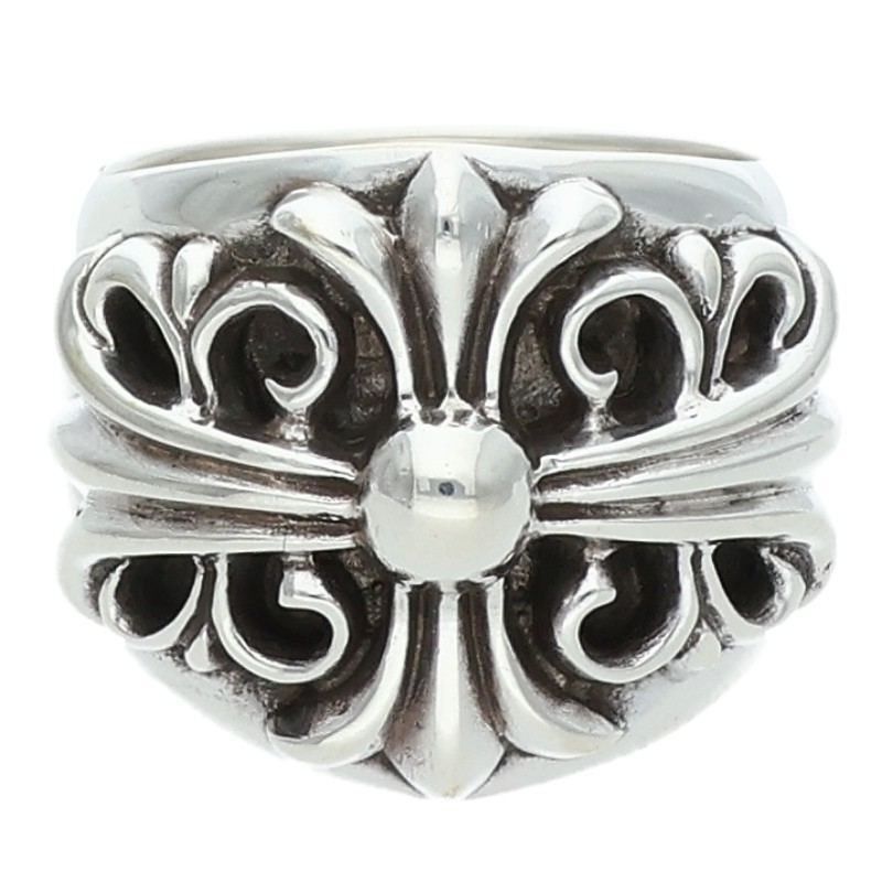 Chrome Hearts Chrome Hearts Keeper Silver Ring No. 19 Size ONE SIZE - 1 Thumbnail