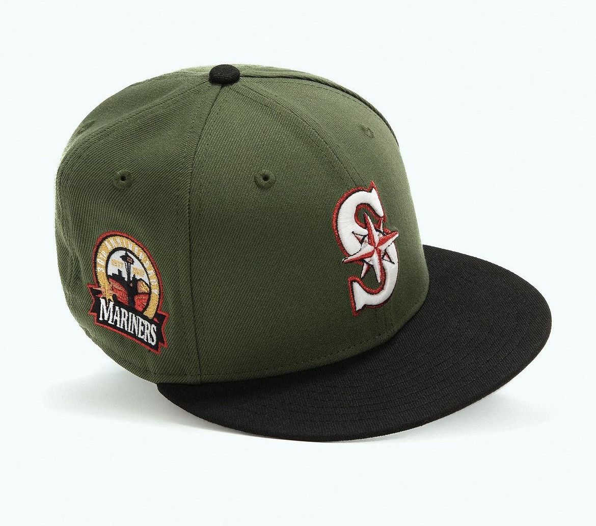 Hat Club × MyFitteds × New Era 7 1/4 - Rushmore Seattle Mariners 30th Exclusive Fitted Hat Size ONE SIZE - 2 Thumbnail