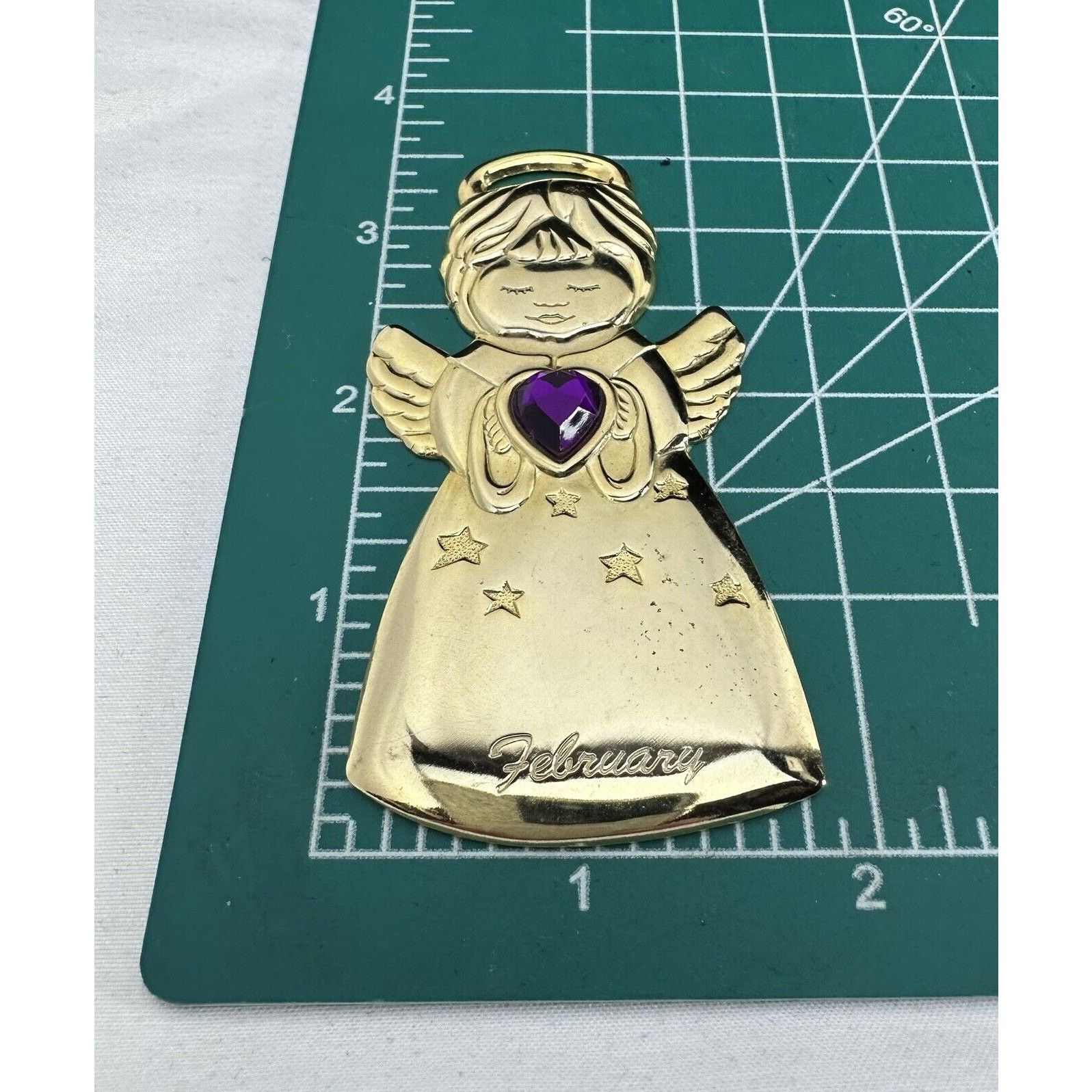 Unknown London Gloria Duchin 2000 Christmas Ornament February Birthstone Size ONE SIZE - 6 Thumbnail