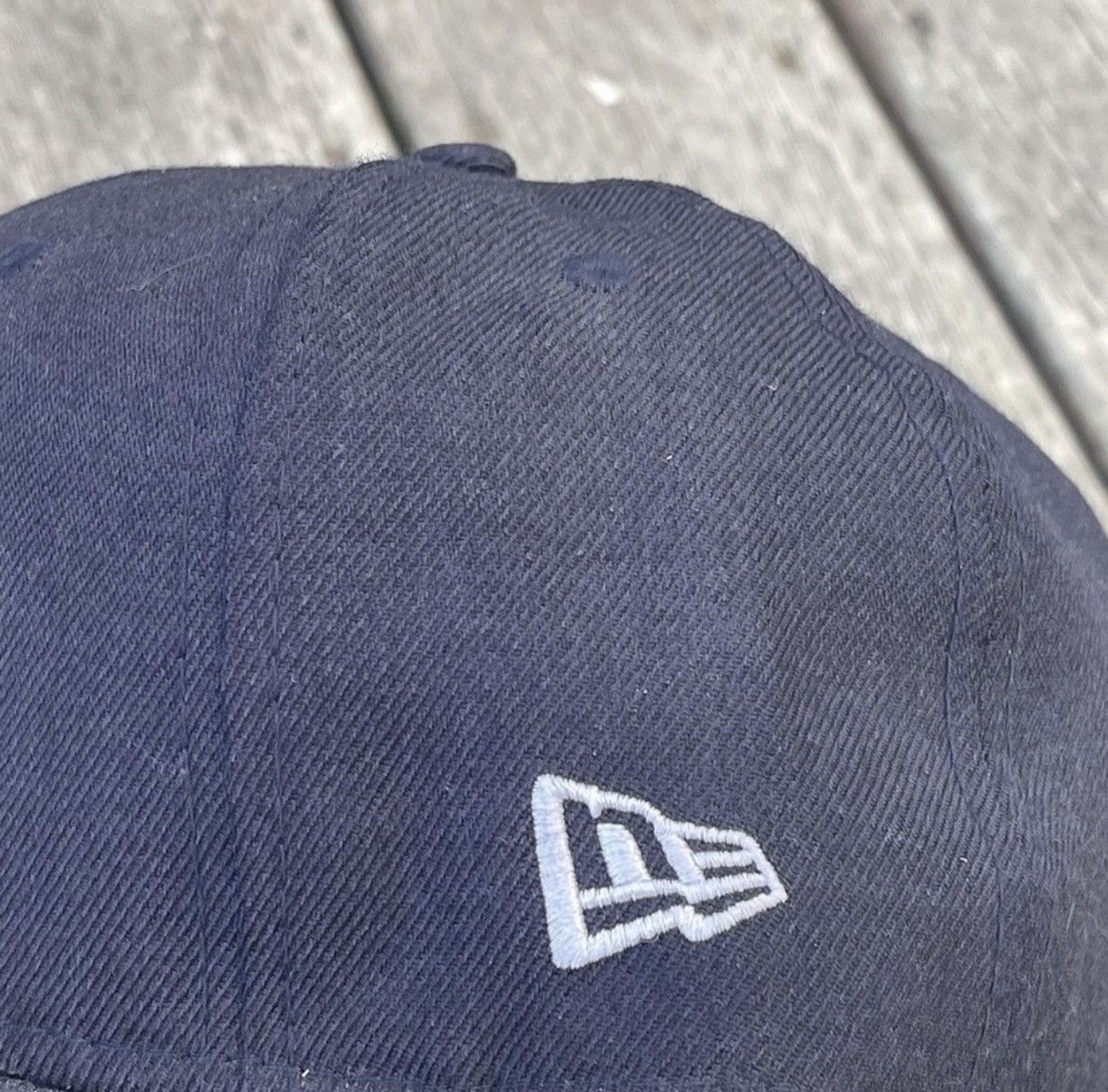 Supreme Supreme ‘Hebrew’ Logo New Era Navy 7 5/8 Fitted Hat SS14 Size ONE SIZE - 4 Thumbnail