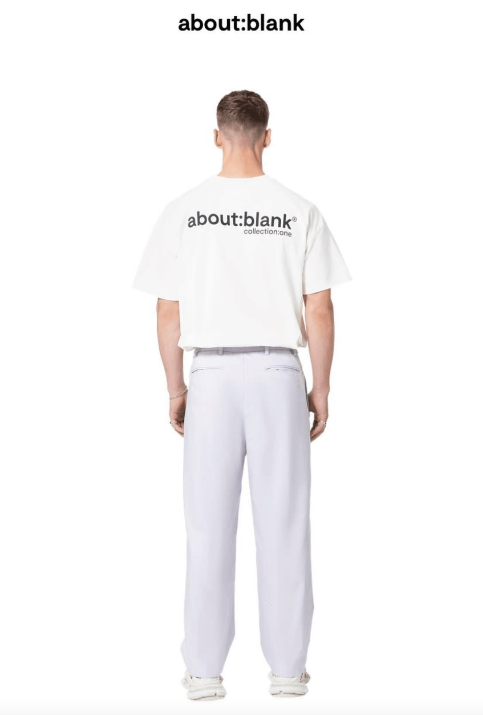 About:Blank About:Blank lavender wide-leg pants Size 34R - 2 Thumbnail