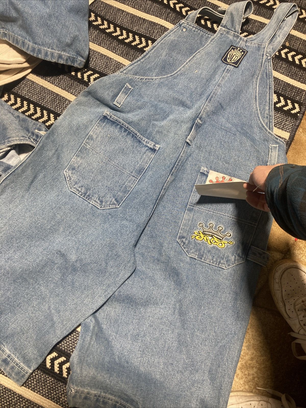 JNCO × Mexican Threads × Vintage Deadstock New With Tags Jnco Style Overalls Size 30-36 Size US 34 / EU 50 - 9 Thumbnail