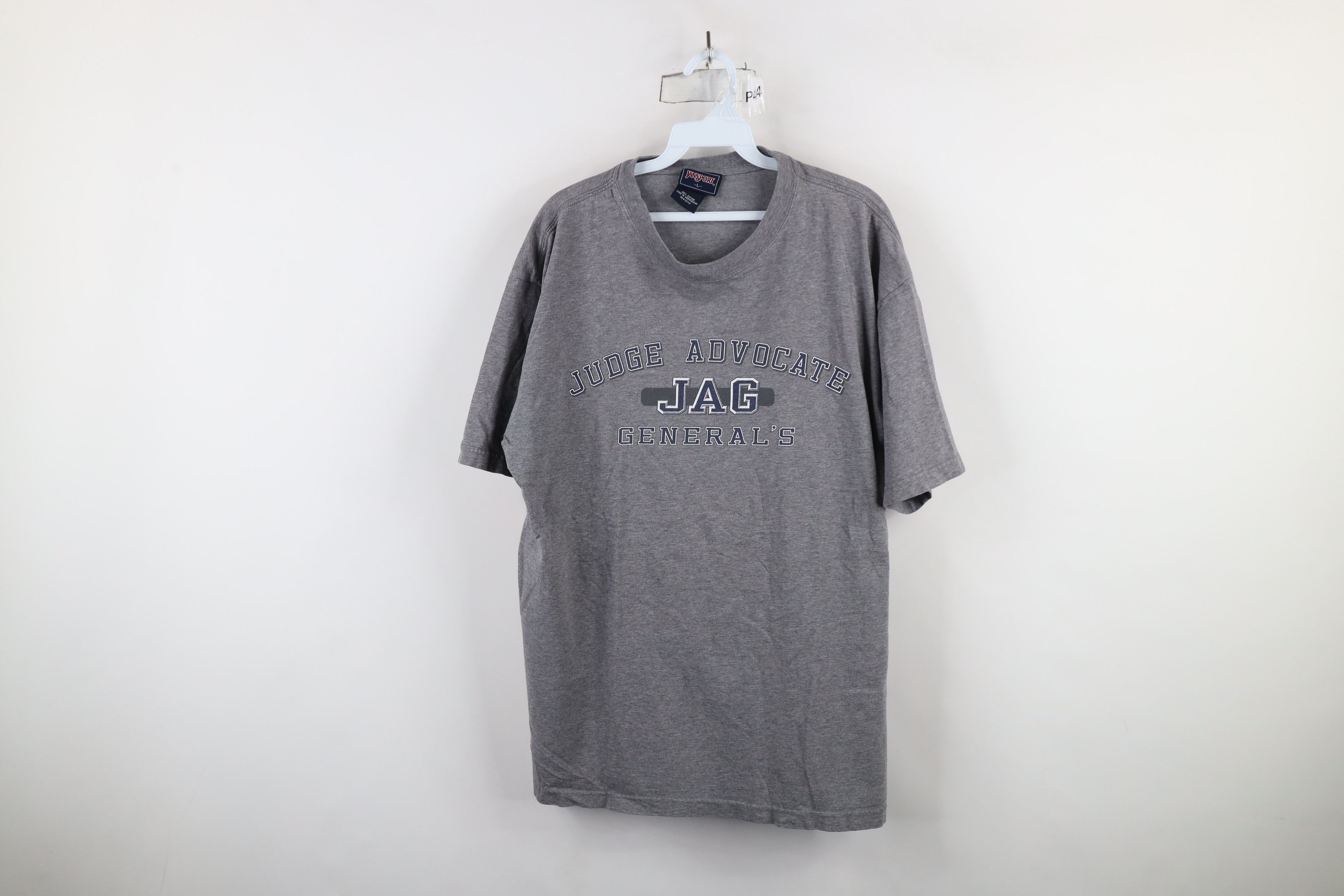 Vintage Vintage 90s Judge Advocate Generals Jag Lawyer T-Shirt Gray Size US L / EU 52-54 / 3 - 1 Thumbnail
