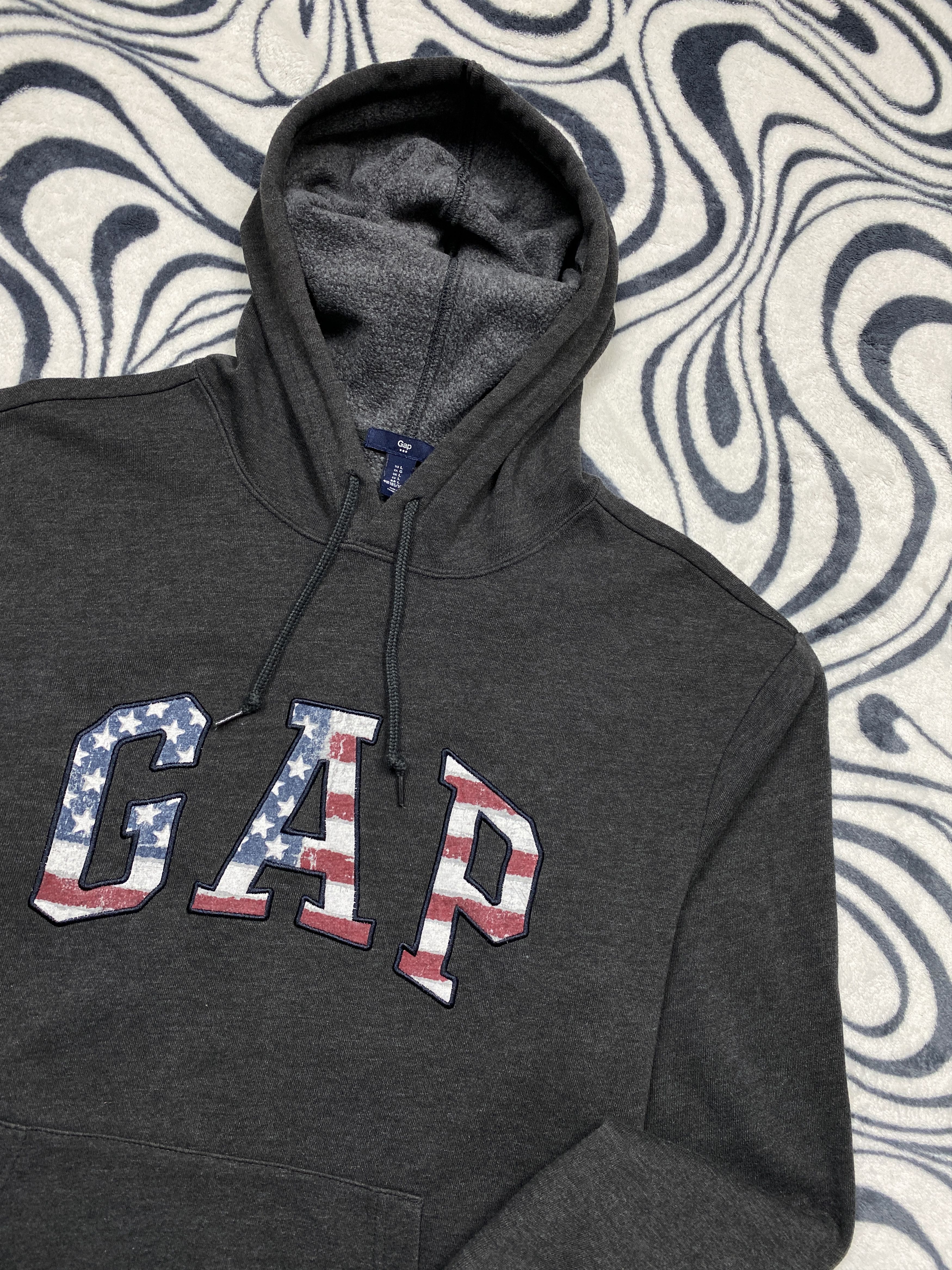 Gap × Vintage Gap Vintage Mens Hoodie Size US L / EU 52-54 / 3 - 2 Thumbnail