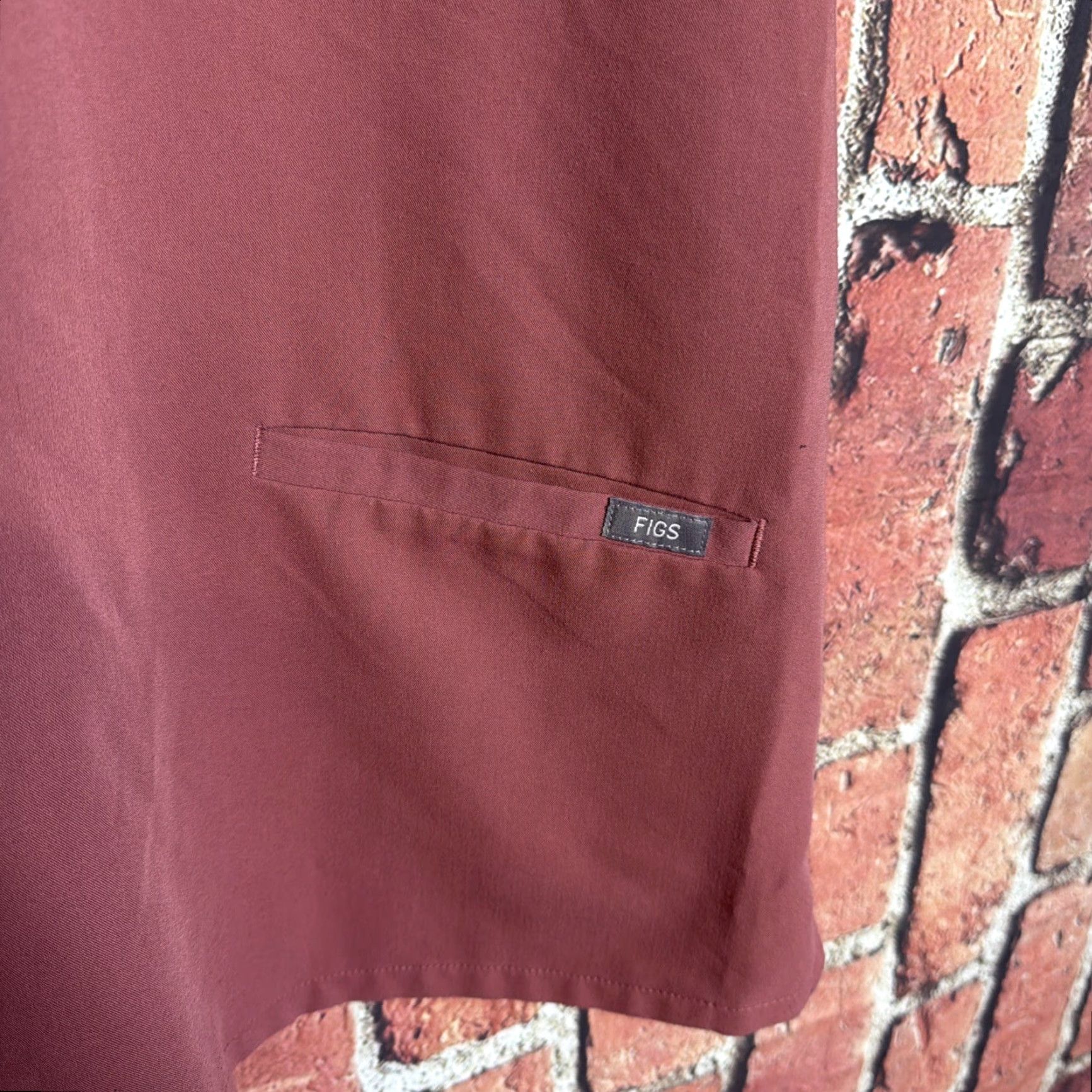 Vintage Figs FW1100 Technical Collection Women's Scrub Top S Pink Size S / US 4 / IT 40 - 3 Thumbnail