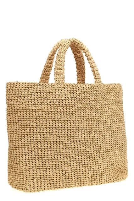 Prada PRADA Natural Raffia Tote Bag New And Authentic Size ONE SIZE - 2 Thumbnail