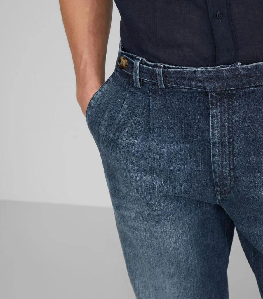 Brunello Cucinelli Denim Pants in Open Blue Size US 30 / EU 46 - 3 Thumbnail