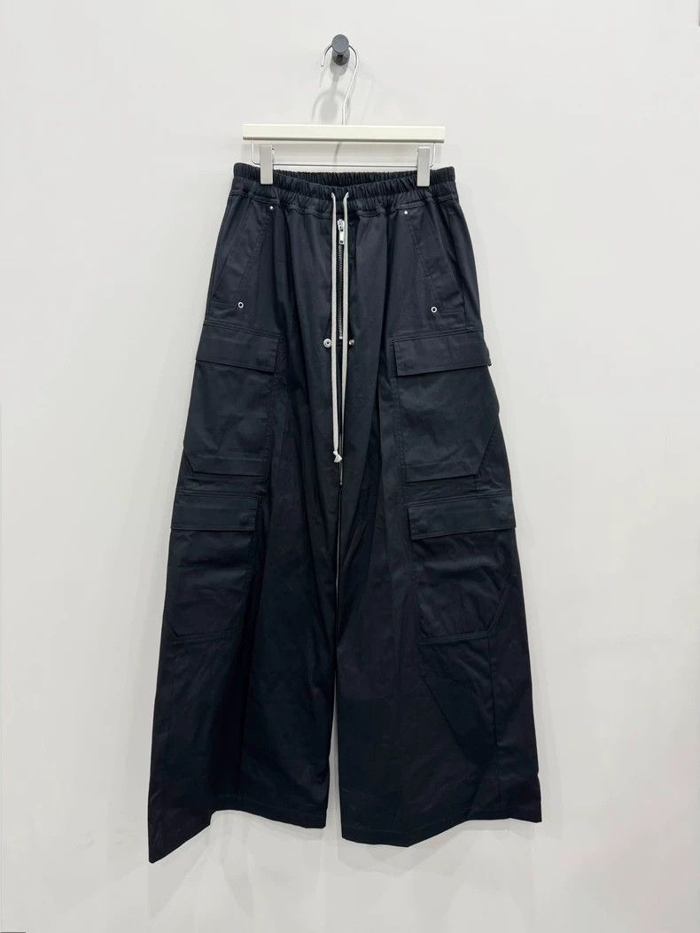 Rick Owens Rick Owens Cargo Bela Work Pants in Black Size US 31 - 1 Thumbnail