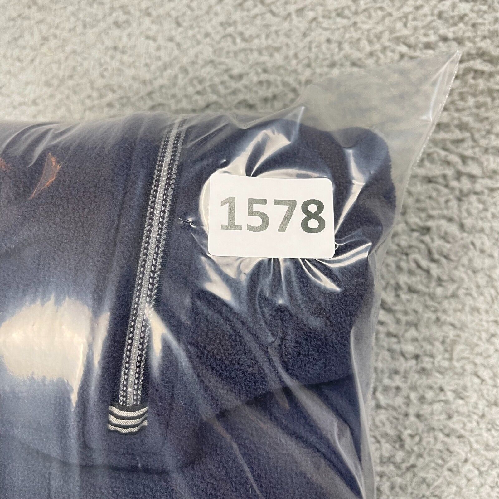 Adidas Adidas Logo Fleece Half-Zip Quarter-Zip Pullover Blue Size US M / EU 48-50 / 2 - 8 Thumbnail