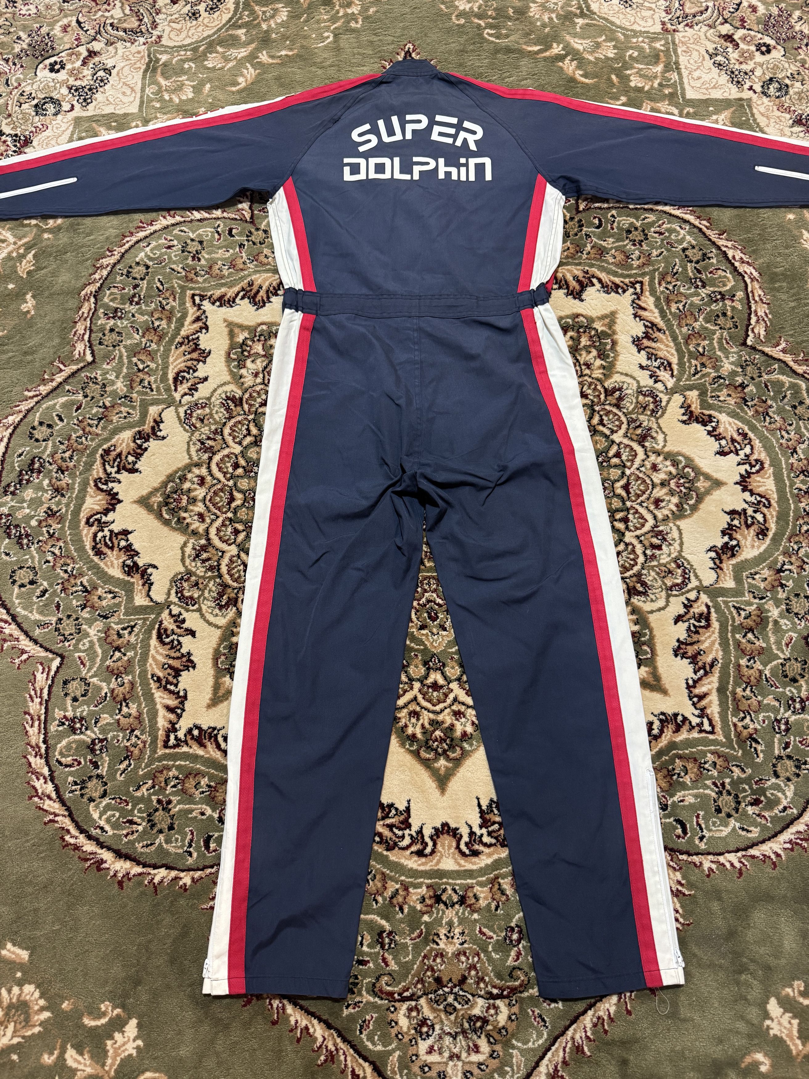 Sports Specialties × Vintage Vintage Rare Nankai Super Dolphin Mechanic Coveralls Size US 35 - 1 Thumbnail