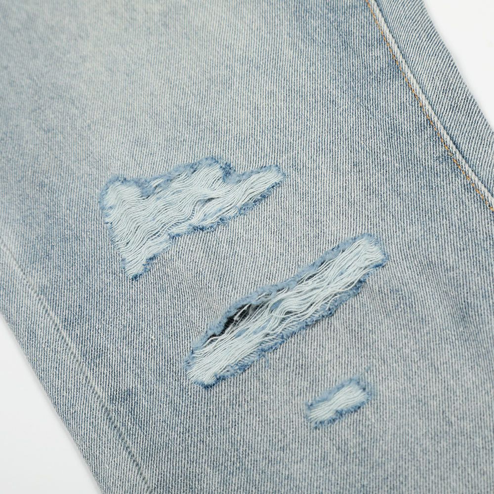 Japanese Brand American distressed men's Vibe flared washed ripped jeans Size US 32 / EU 48 - 4 Thumbnail