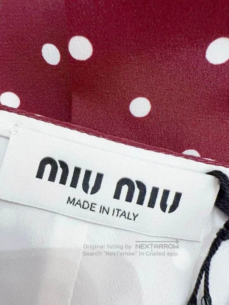 Miu Miu Miu Miu 38 Overskirt in spring and summer. Size 37" - 5 Thumbnail