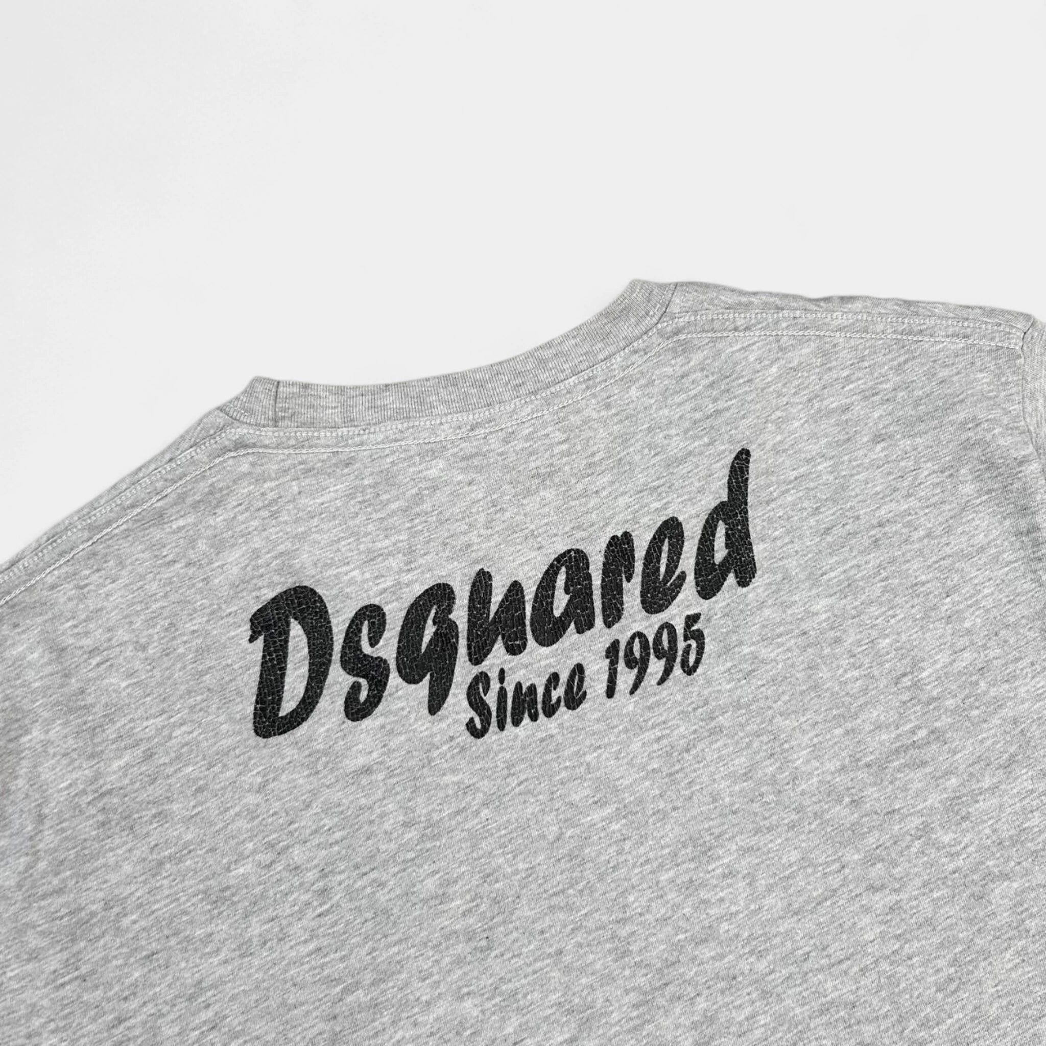 Dsquared2 Dsquared2 Afro Grey Graphic T-Shirt Size US M / EU 48-50 / 2 - 6 Thumbnail