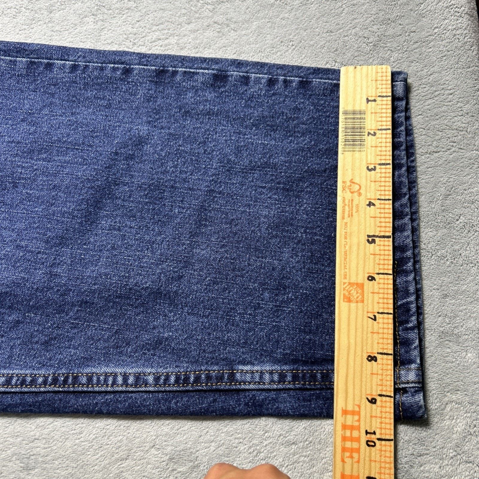 Faded Glory Beyond Baggy Jeans Womens 24W 43x28 Loose Hamilton Wide Size US 43 - 12 Thumbnail