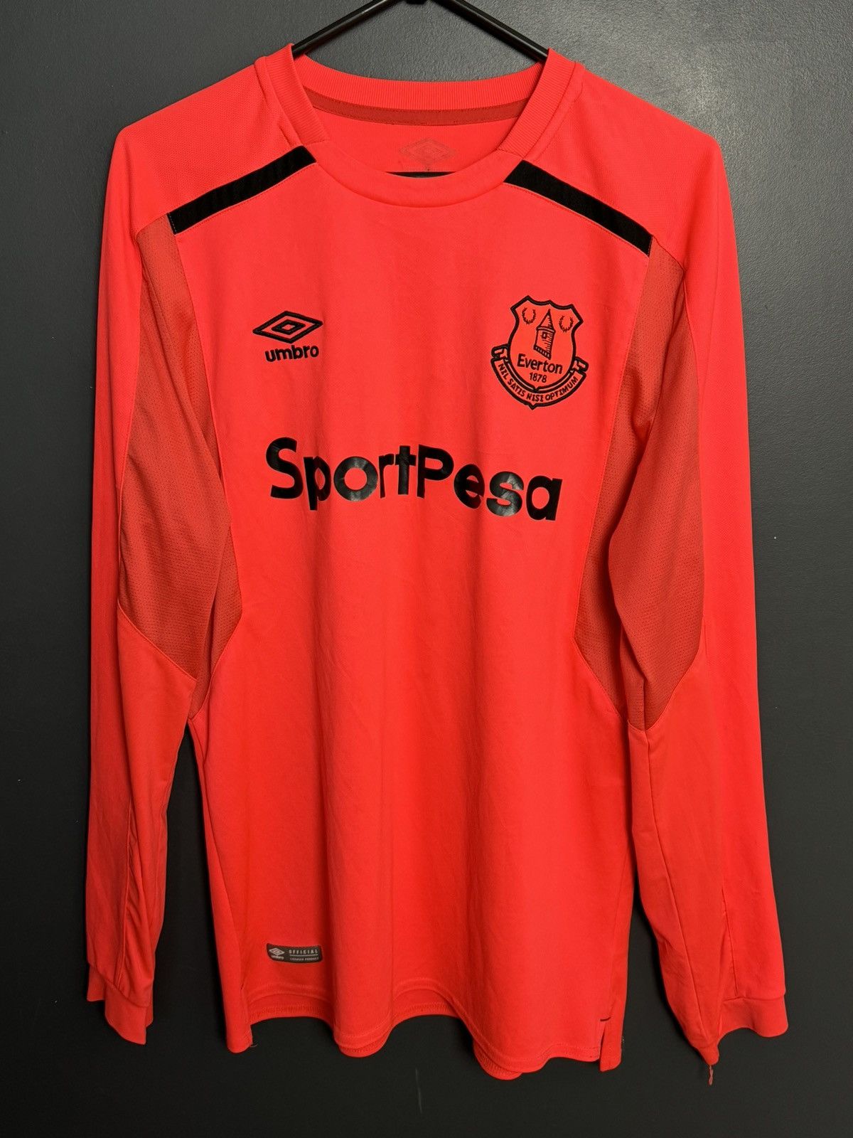 Umbro Everton 17/18 Goalkeeper Football Jersey Size US L / EU 52-54 / 3 - 1 Thumbnail