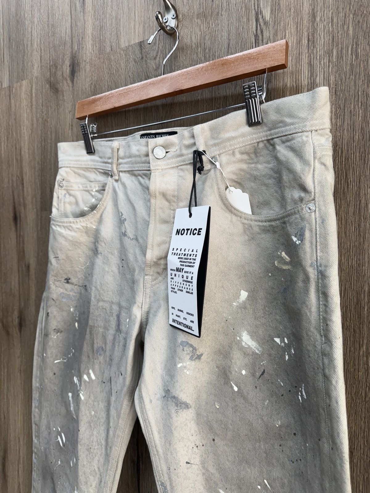Enfants Riches Deprimes Enfants Richies Deprimes Grey Pain Spaltter Jaans Size US 32 / EU 48 - 5 Thumbnail