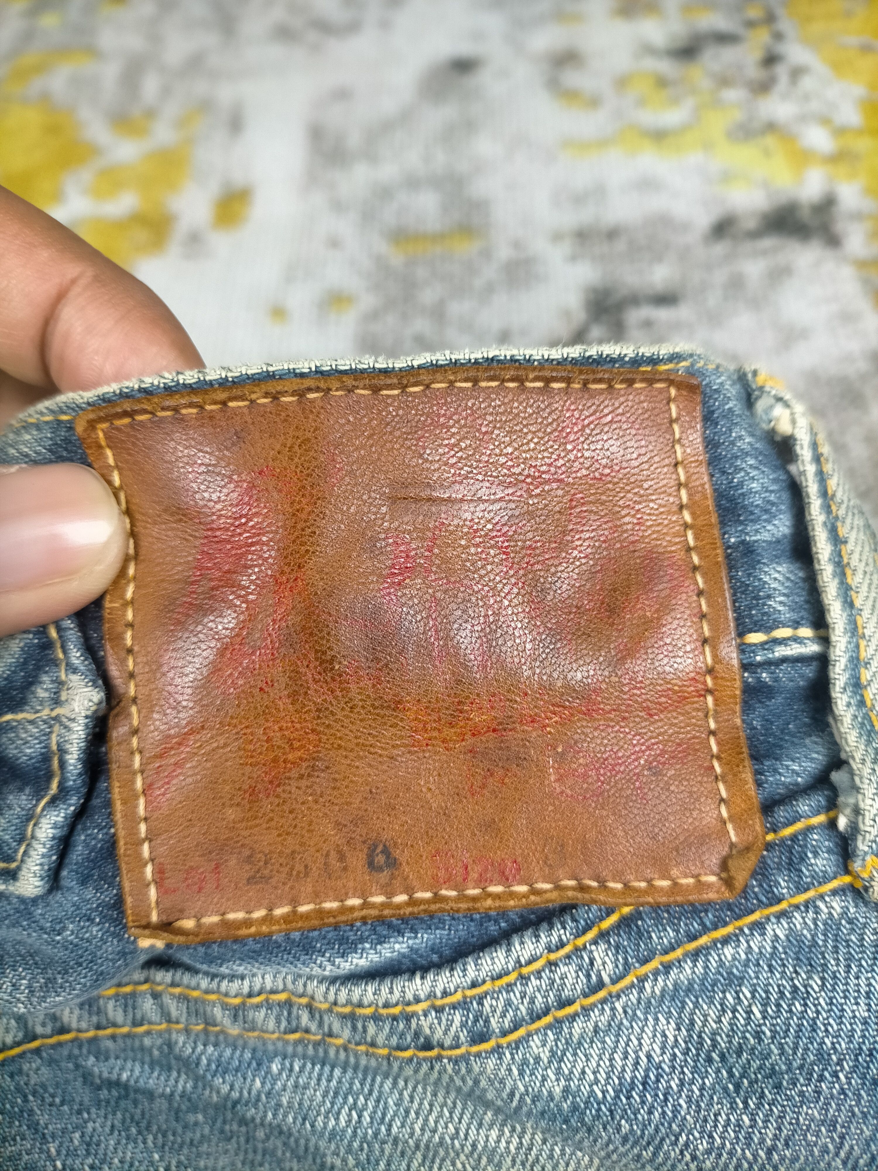 Evisu 🔥 Vintage 90s Evis Evisu Craft Selvedge Mudwash Jeans Size US 30 / EU 46 - 8 Thumbnail