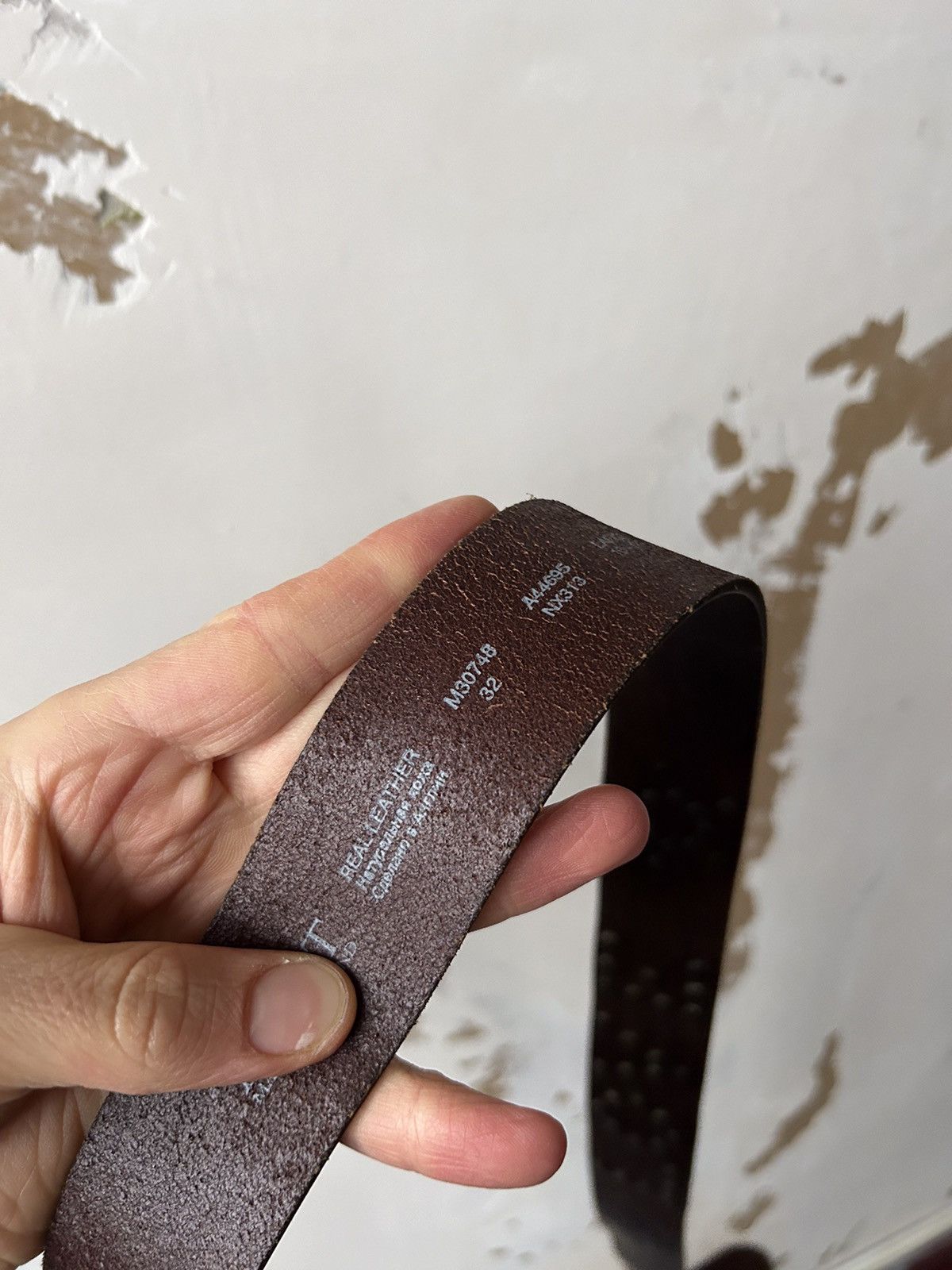 Vintage LEATHER BELT VINTAGE LOVE Size ONE SIZE - 5 Thumbnail
