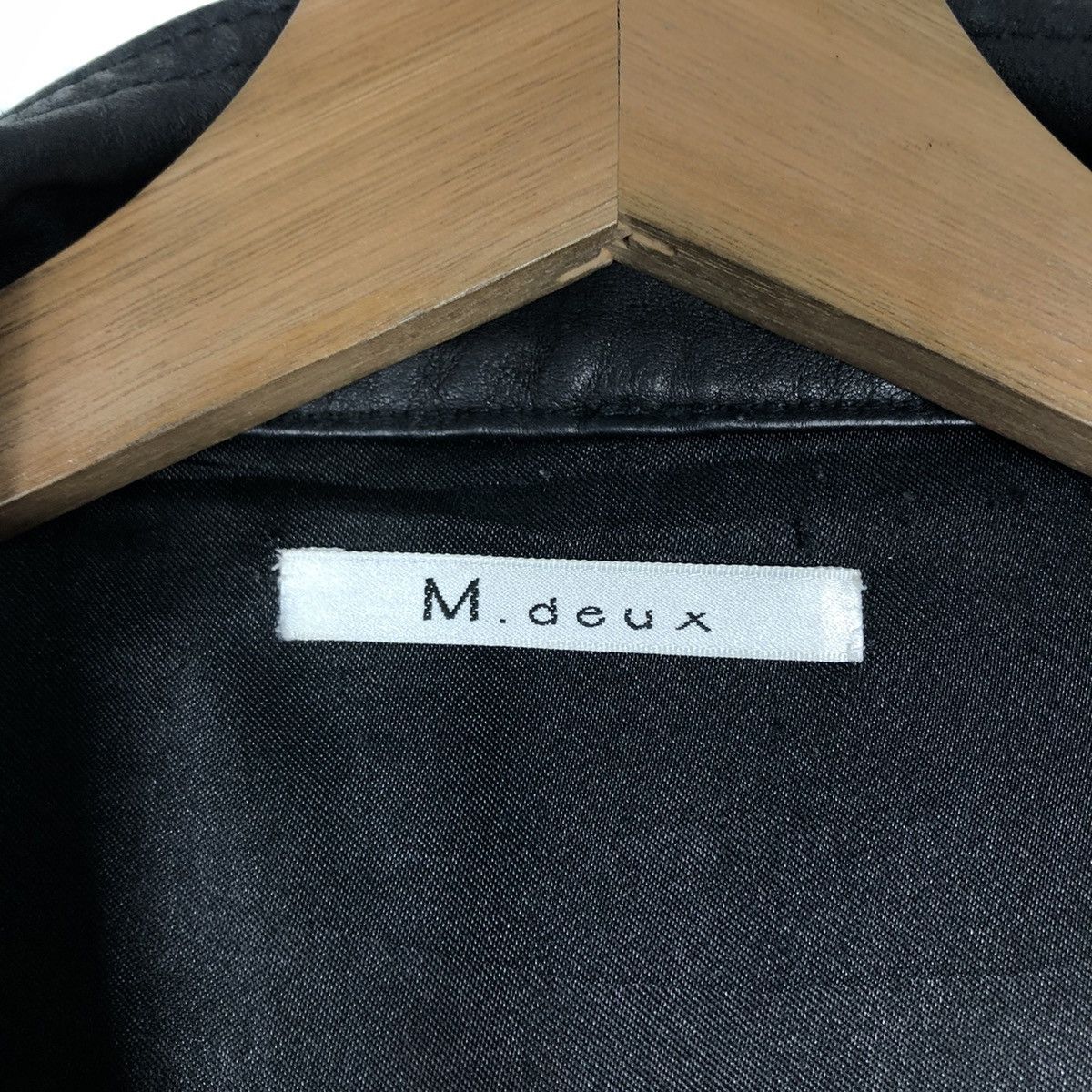 Japanese Brand 🔥Vtg Cropped Biker Leather Jacket M.Deux Issey Miyake Size US M / EU 48-50 / 2 - 17 Thumbnail