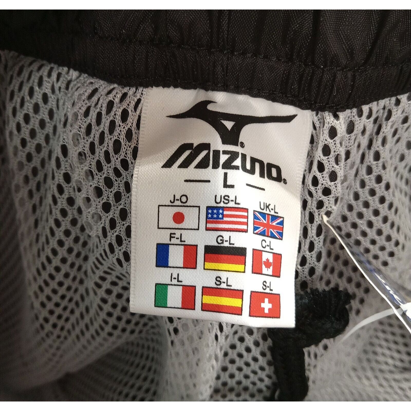 Mizuno Mizuno Pants L Womens Vented Drawstring Mesh Lined Zip Cuffs Size 28" / US 6 / IT 42 - 6 Thumbnail