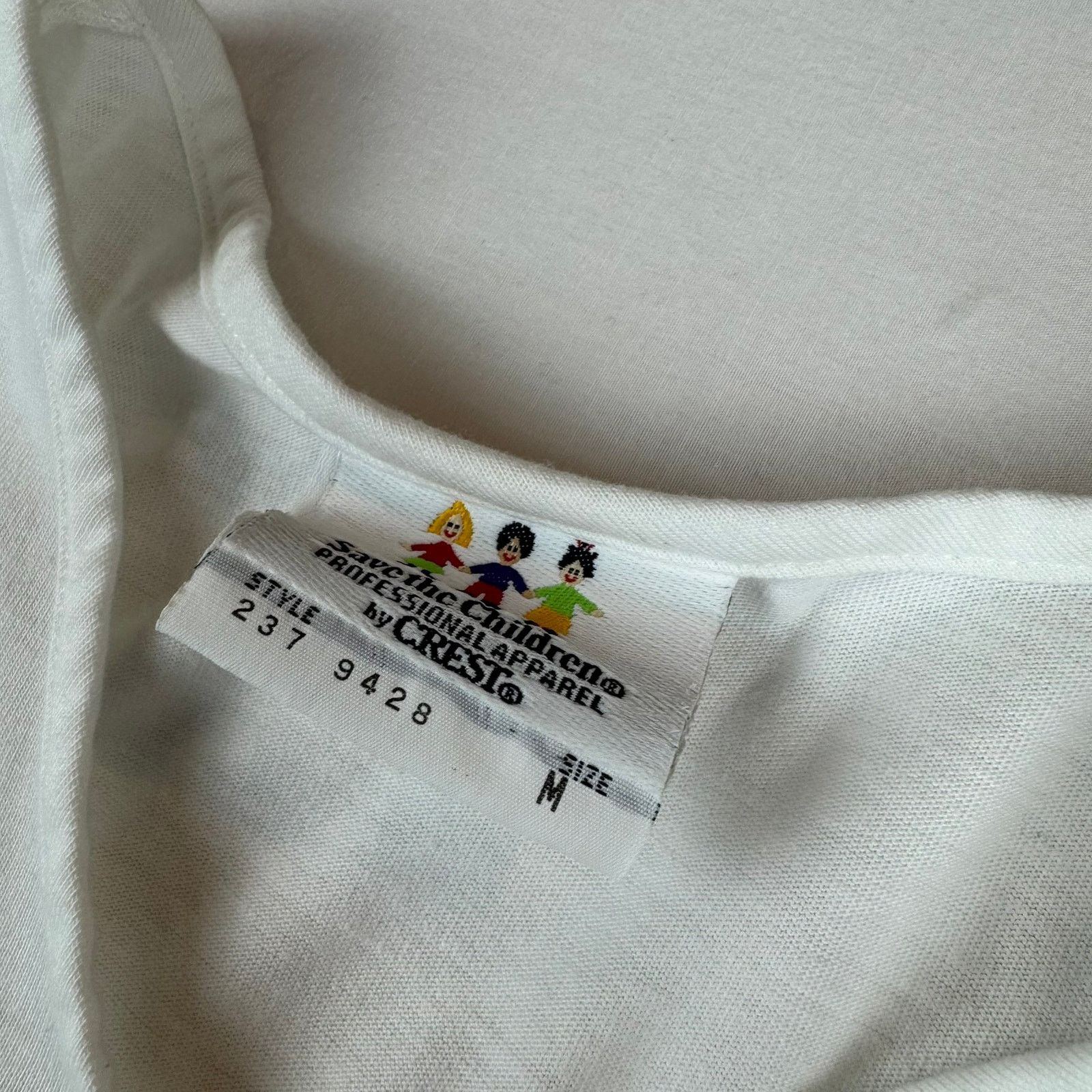 Other Vintage Crest Save the Children T-Shirt - Size Medium Size M / US 6-8 / IT 42-44 - 6 Thumbnail