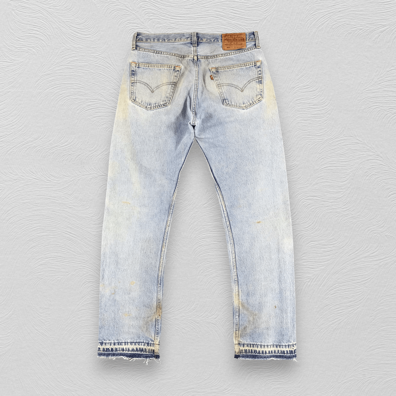 Levi's Vintage 90s Levis 501 Jeans Rusty Wash Denim KJ336 Size US 32 / EU 48 - 2 Thumbnail