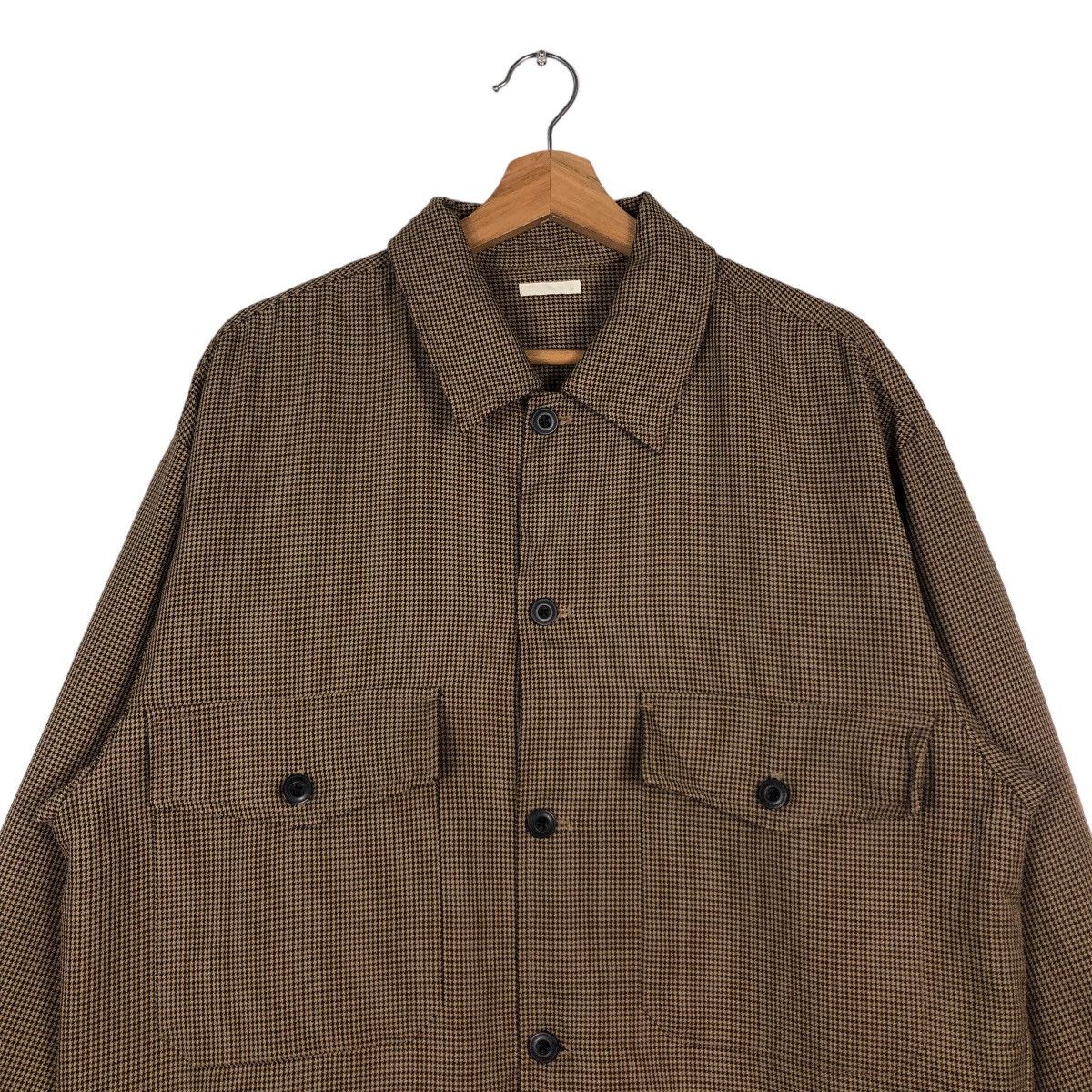 Japanese Brand 🔥Vintage Shirt Jacket Big Pocket GU Japan Issey Miyake Size US L / EU 52-54 / 3 - 3 Thumbnail