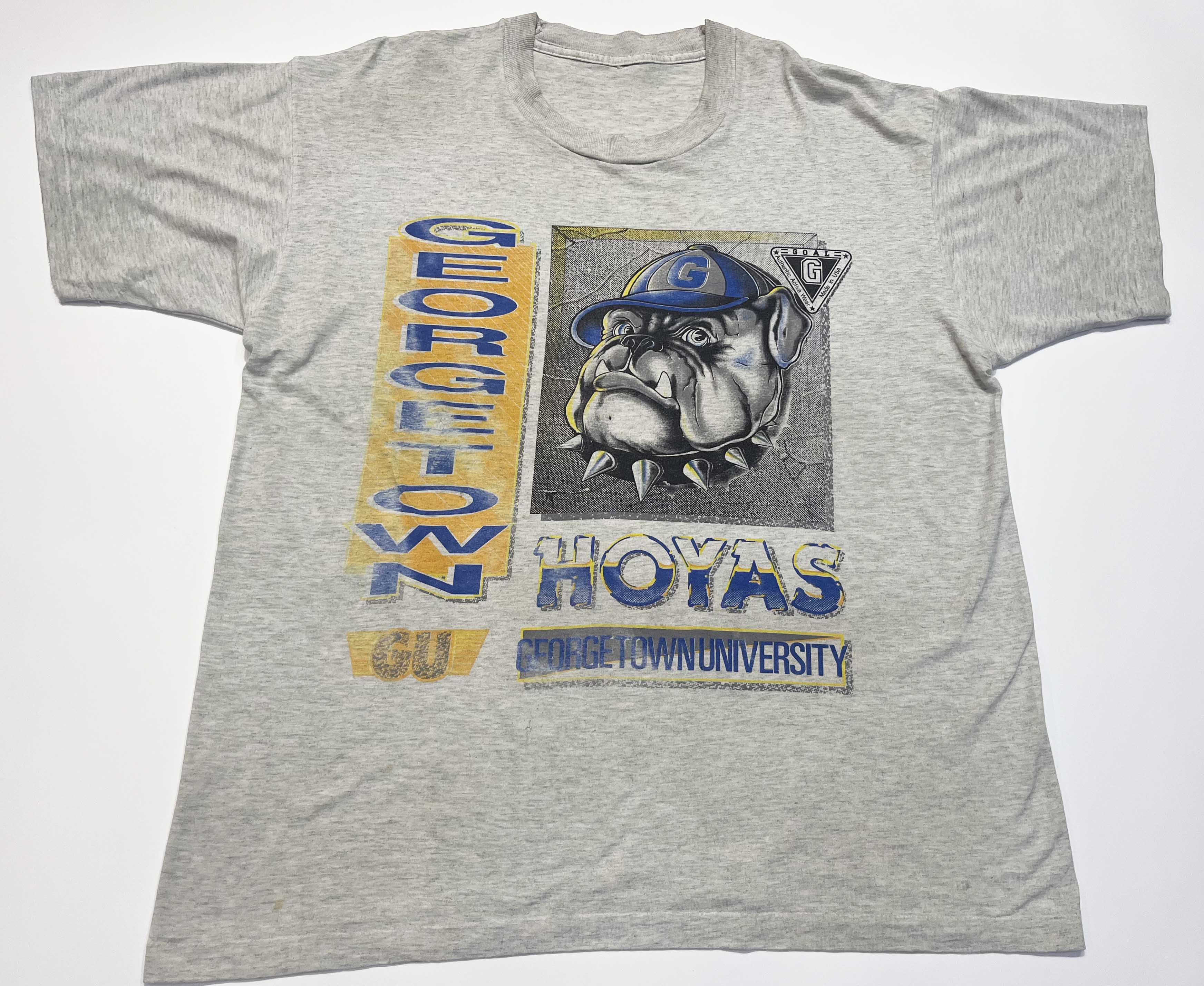 Vintage Vintage NCAA Georgetown Hoyas T-Shirt Size US L / EU 52-54 / 3 - 1 Thumbnail