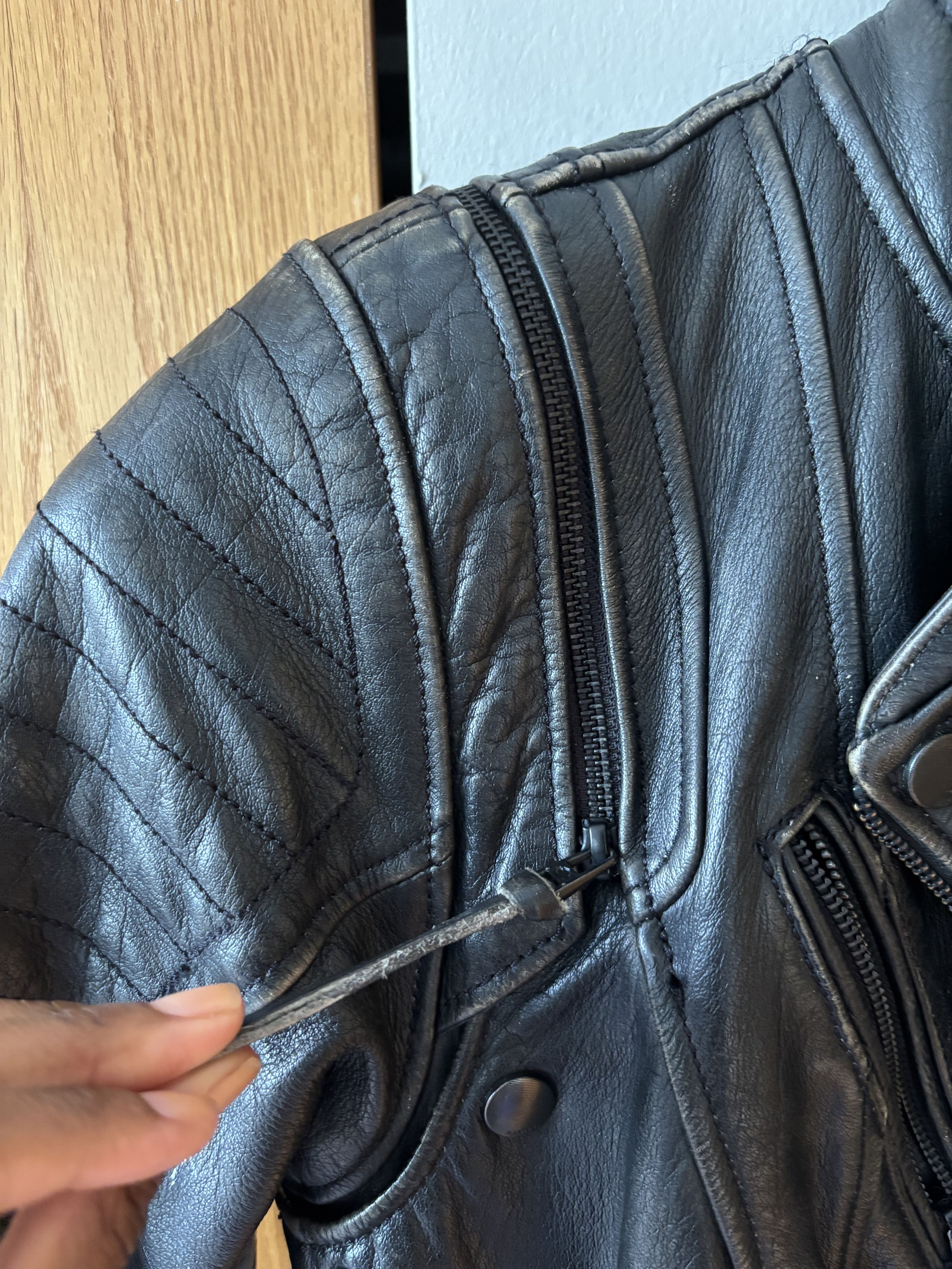 Harley Davidson Harley Davidson Buffalo Leather Jacket Size M / US 6-8 / IT 42-44 - 4 Thumbnail