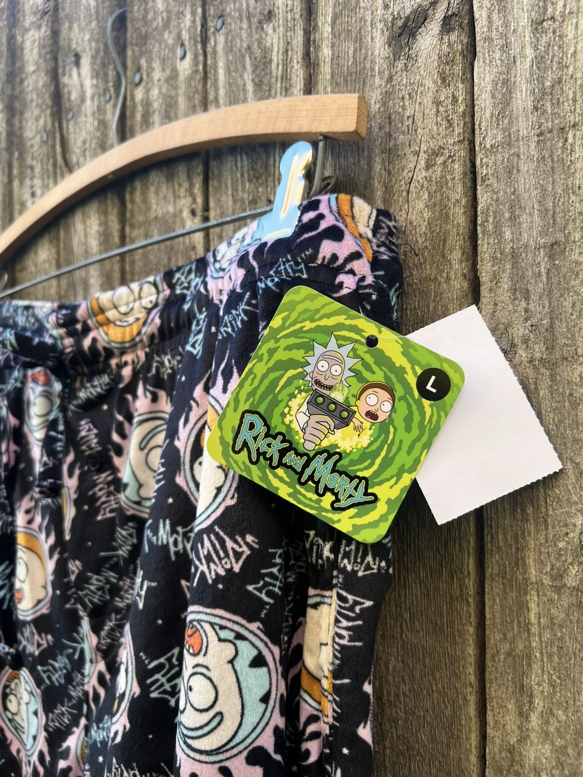 Other Officially licensed Rick And Morty black pajama pants Large Size US 34 / EU 50 - 3 Thumbnail