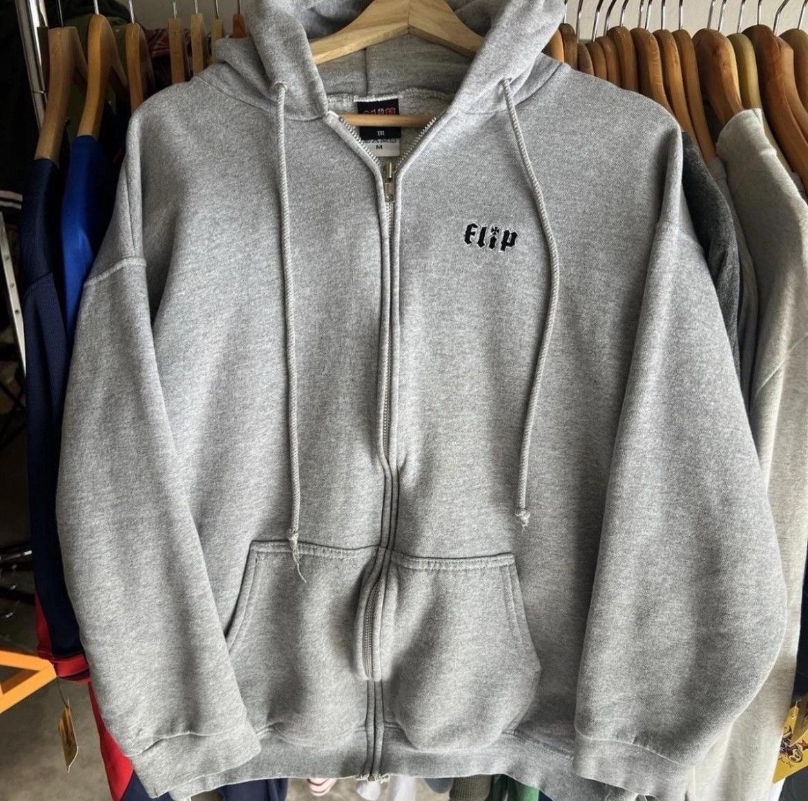 Flip Skateboards FLIP HKD SKATEBOARDING VINTAGE ZIP UP HOODIE Size US S / EU 44-46 / 1 - 1 Thumbnail