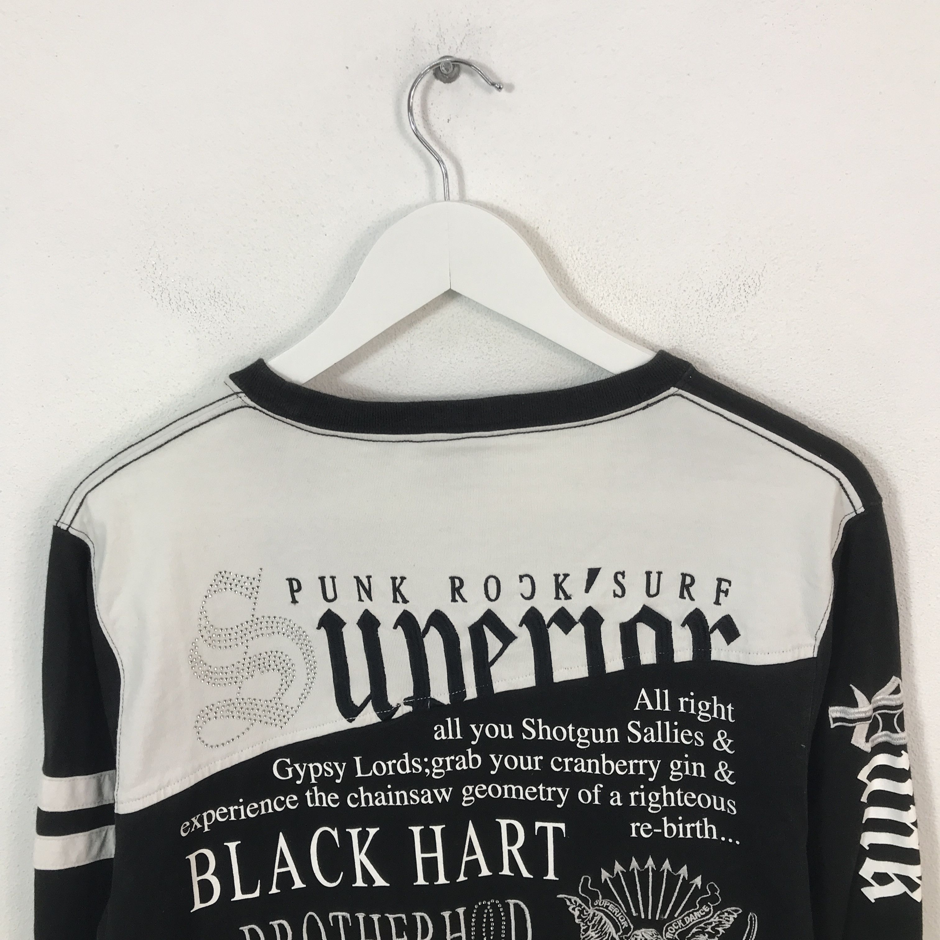 Japanese Brand MCD punk style more core division long sleeve t-shirt Size US XL / EU 56 / 4 - 4 Thumbnail