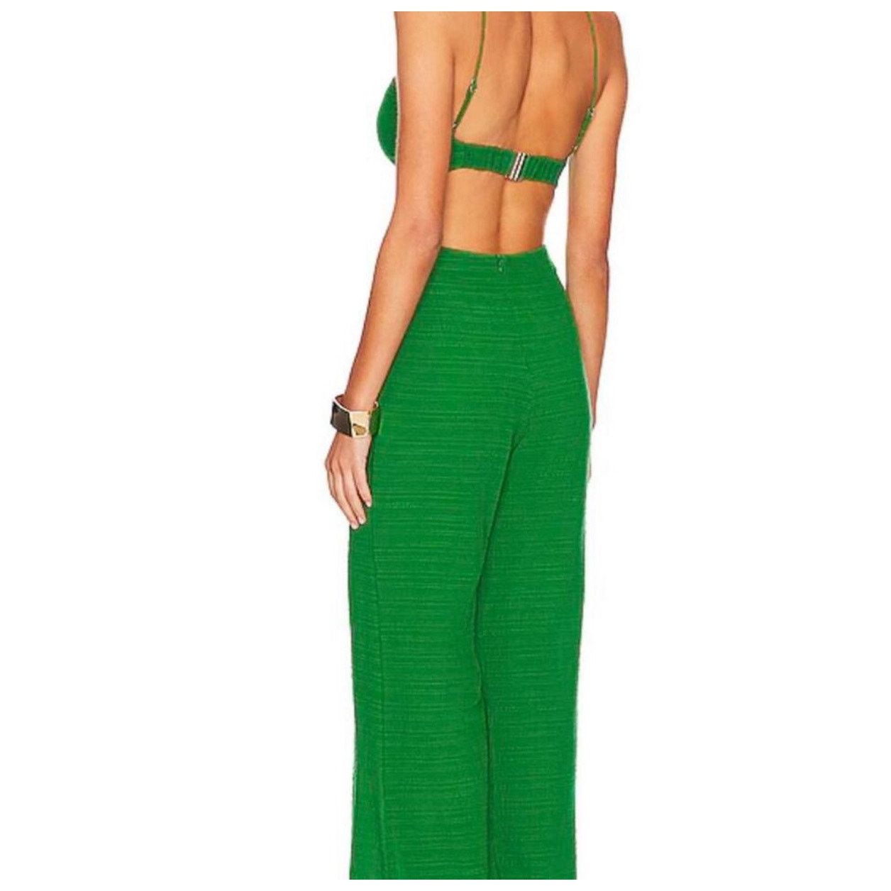 REVOLVE NWT Rumer Amoura Jumpsuit In Green Size Medium Size 28" / US 6 / IT 42 - 2 Thumbnail