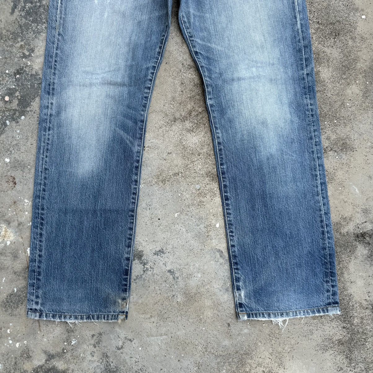 Japanese Brand VINTAGE JAPANESE FADED RIPPED DENIM JEAN PANTS Size US 34 / EU 50 - 4 Thumbnail