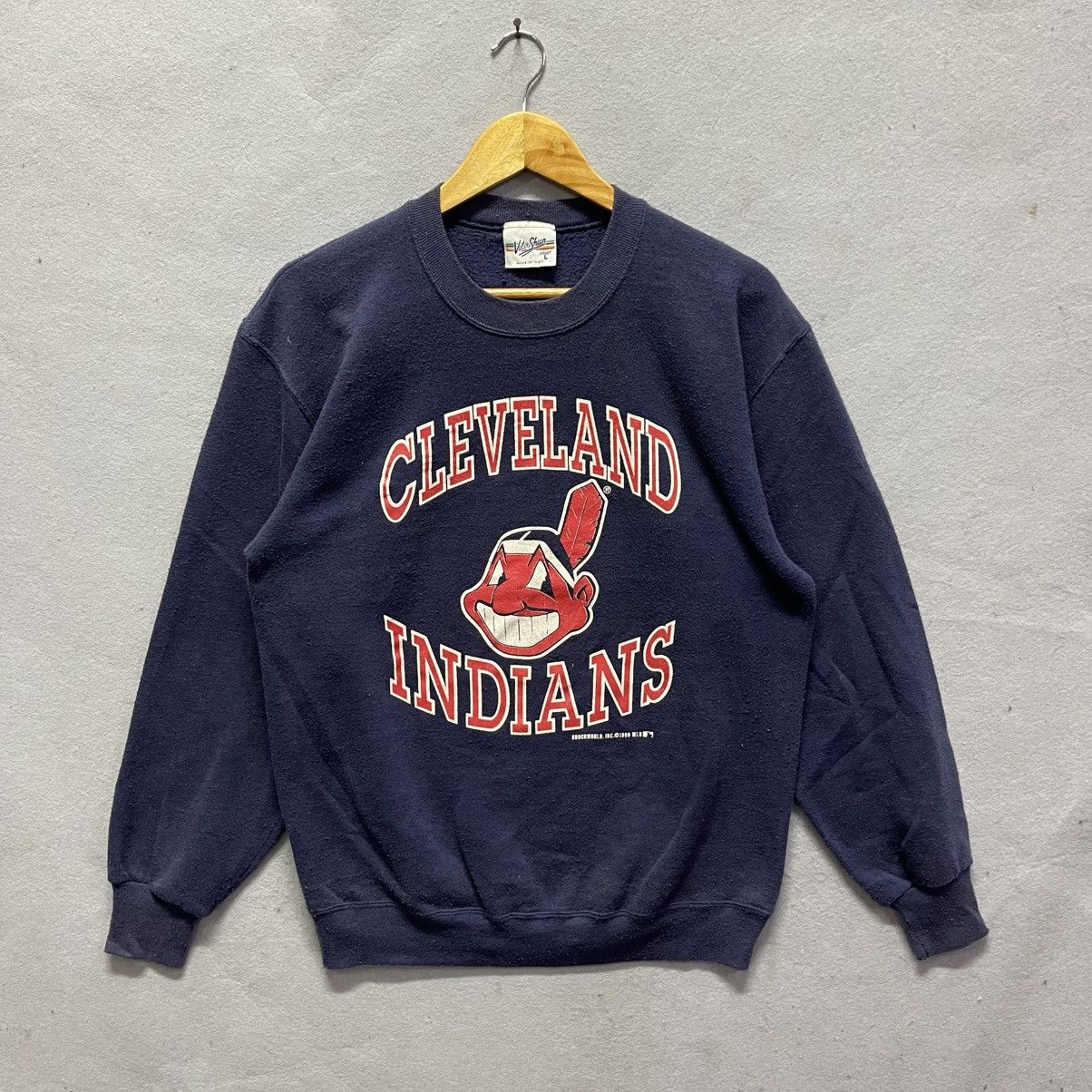 Velva Sheen Vintage 1990 Cleveland Indians Sweatshirt – Velva Sheen Size US L / EU 52-54 / 3 - 1 Thumbnail