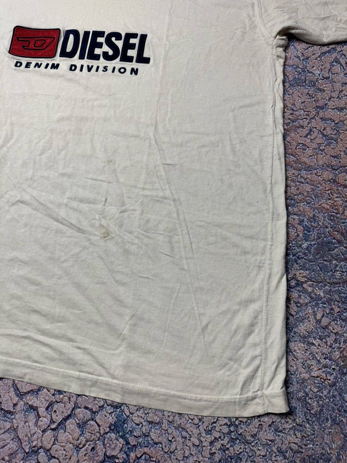 Diesel × Vintage Vintage T-Shirt Diesel Big Logo Punk Y2k Japan Style Size US XXL / EU 58 / 5 - 3 Thumbnail