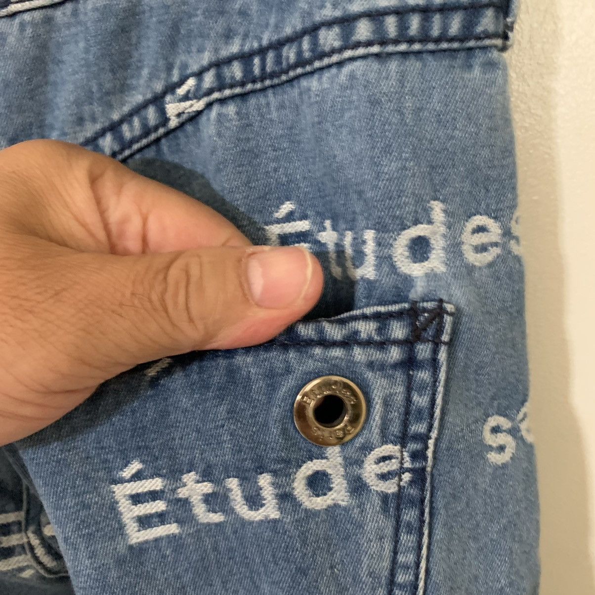 Etudes Etudes logo jeans Size US 32 / EU 48 - 8 Thumbnail