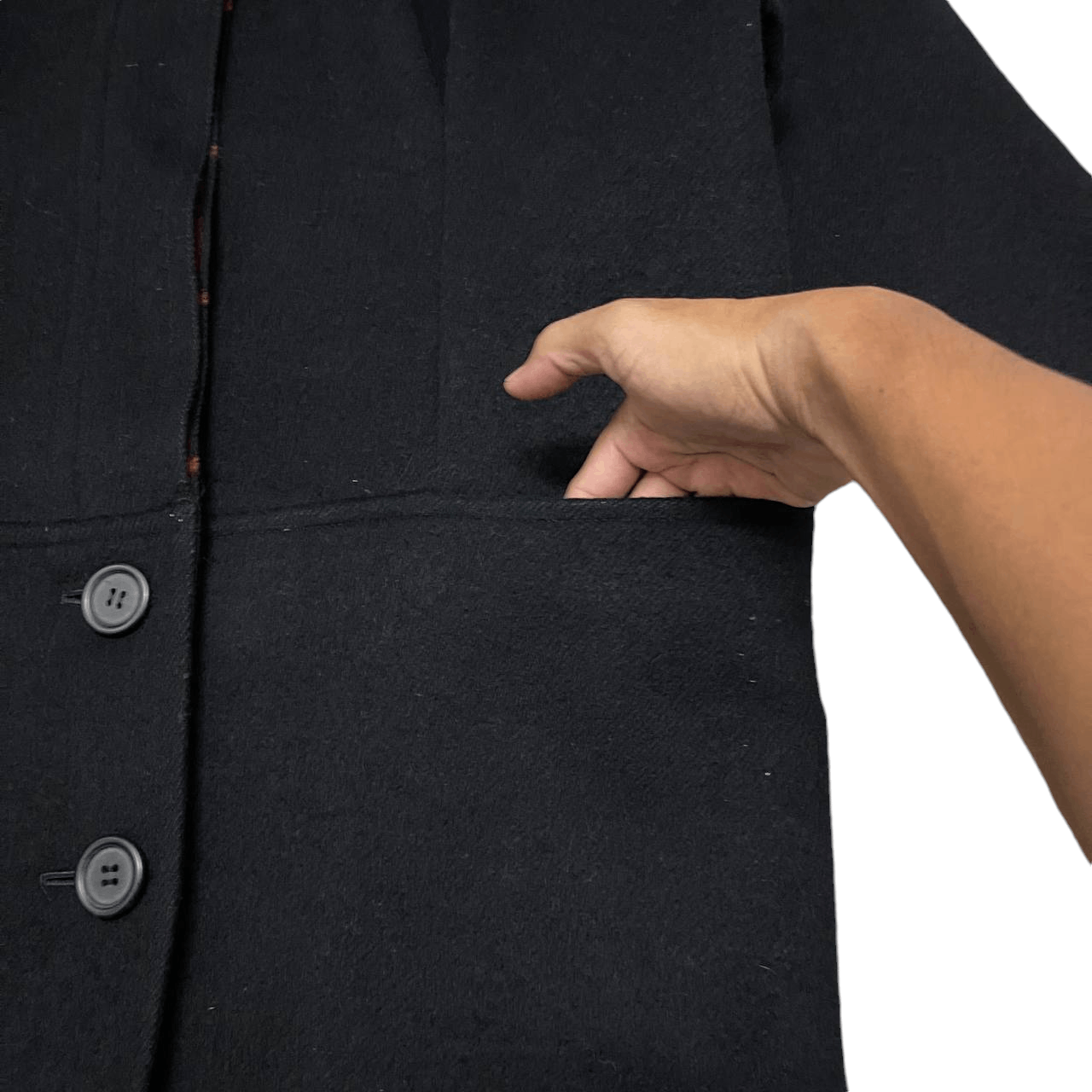 Christian Dior Monsieur Vintage Christian Dior Wool Plaid Coat Collarless Size US M / EU 48-50 / 2 - 7 Thumbnail