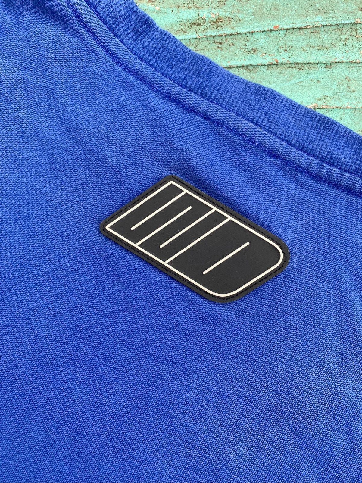 WE11DONE The we11done blue logo Size US XL / EU 56 / 4 - 5 Thumbnail