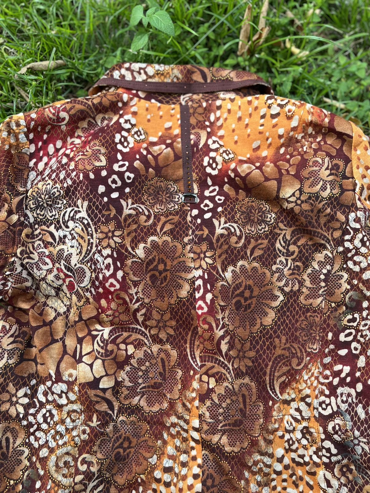 Japanese Brand Belisian Flowers ArtGraphic HystericGlamour LongSleeve Shirt Size L / US 10 / IT 46 - 7 Thumbnail