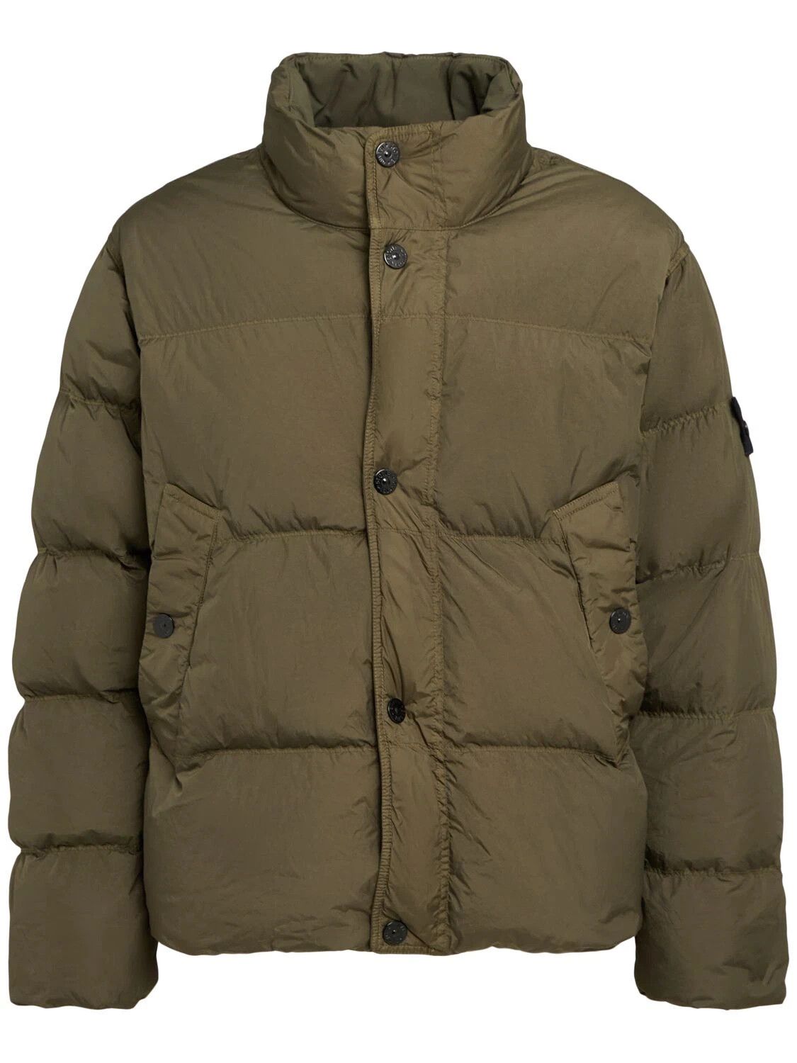 Stone Island STONE ISLAND $1200 Green Down Jacket New & Authentic Size US L / EU 52-54 / 3 - 1 Thumbnail