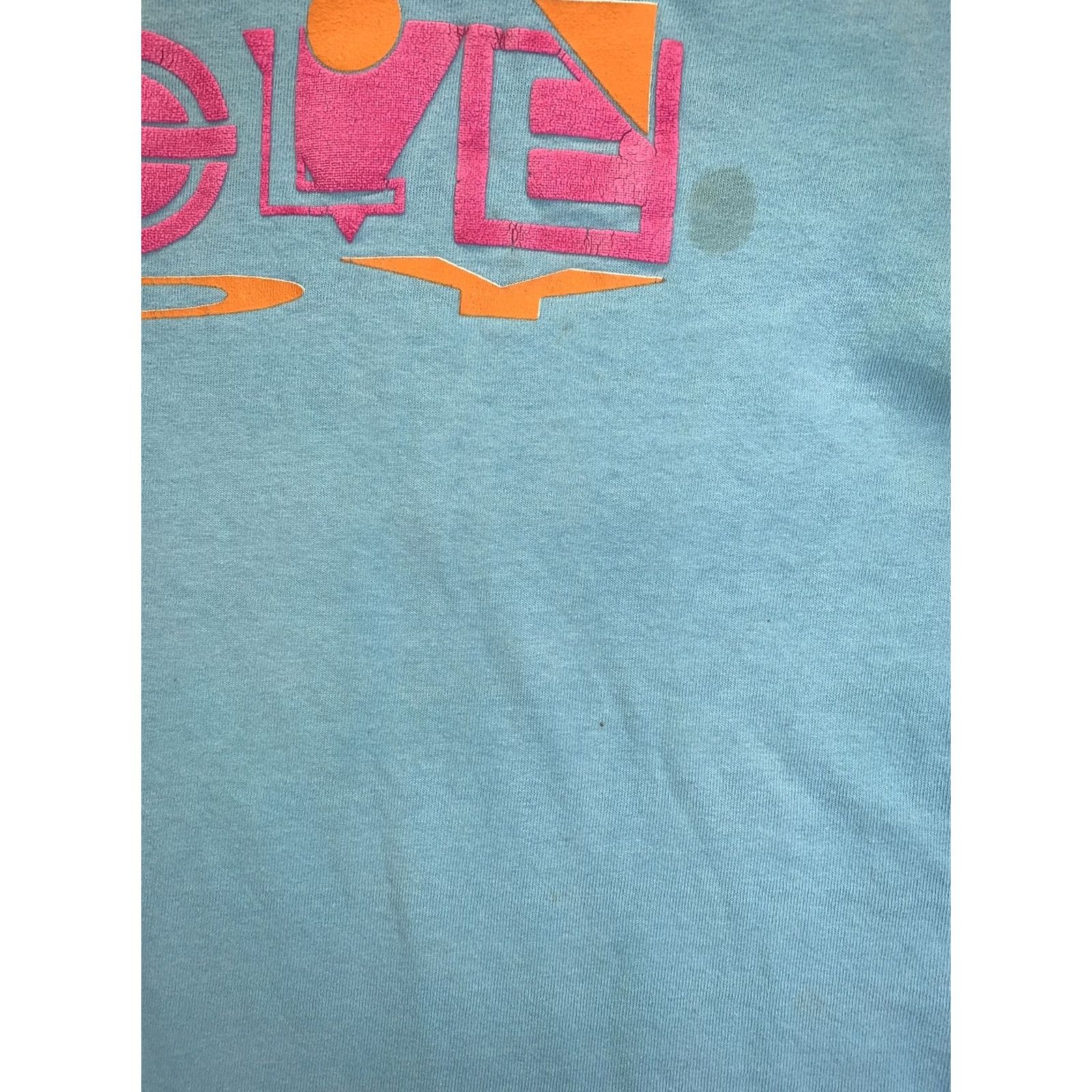Bugle Boy VINTAGE Bugle Boy Shirt Mens L Blue Knit Collar 90s Graphic Tee Short Sleeve Cotton Large-8692 Size US L / EU 52-54 / 3 - 5 Thumbnail