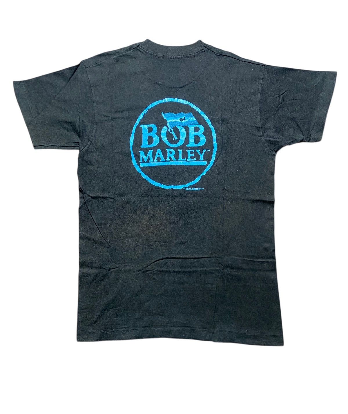 Bob Marley VINTAGE BOB MARLEY WAKE UP LIVE RAGGAE 90s TOUR PROMO TEE Size US M / EU 48-50 / 2 - 10 Thumbnail