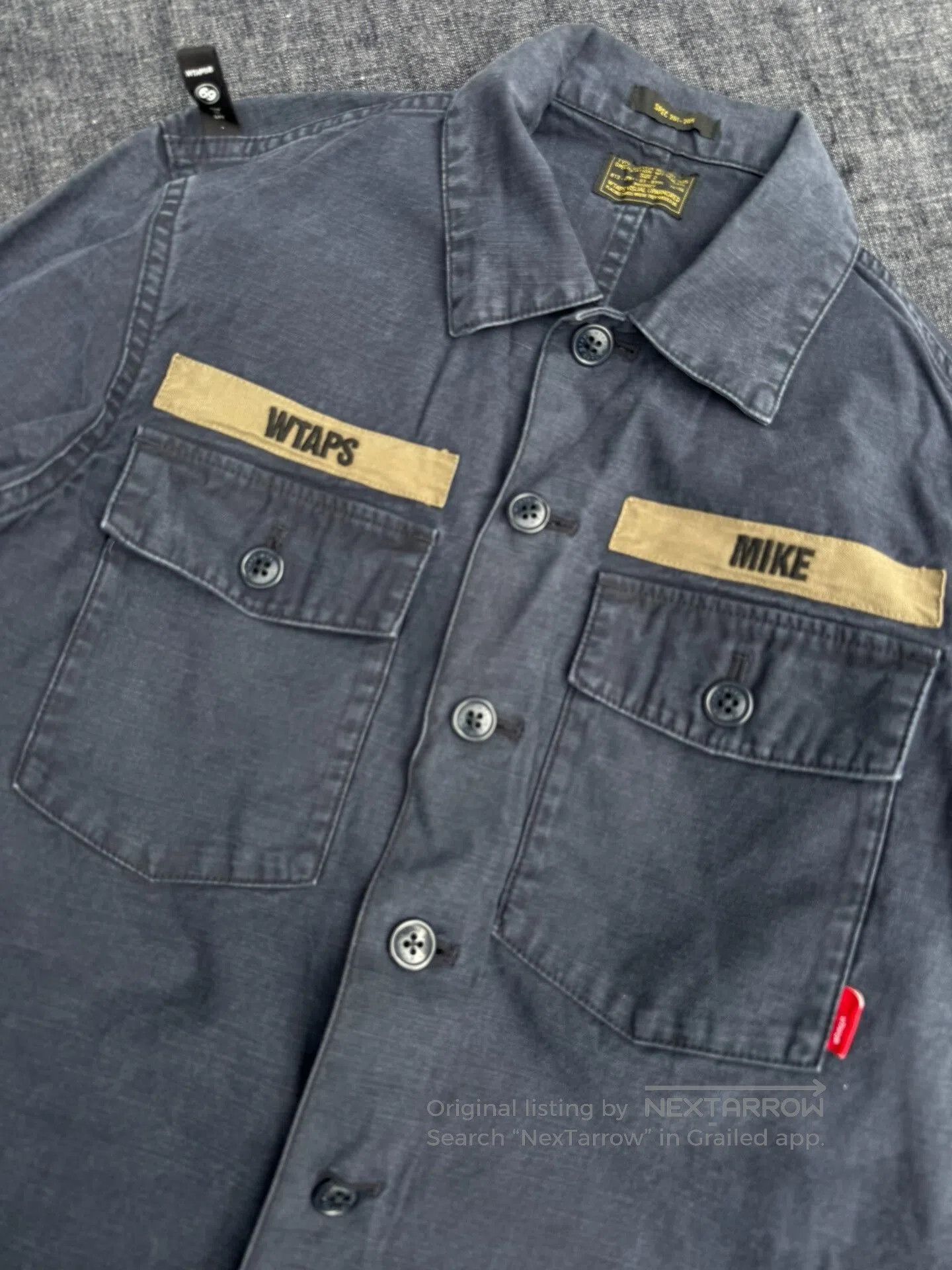 Wtaps WTAPS 14SS BUDS LS Satin Shirt Jacket. Size US M / EU 48-50 / 2 - 2 Thumbnail