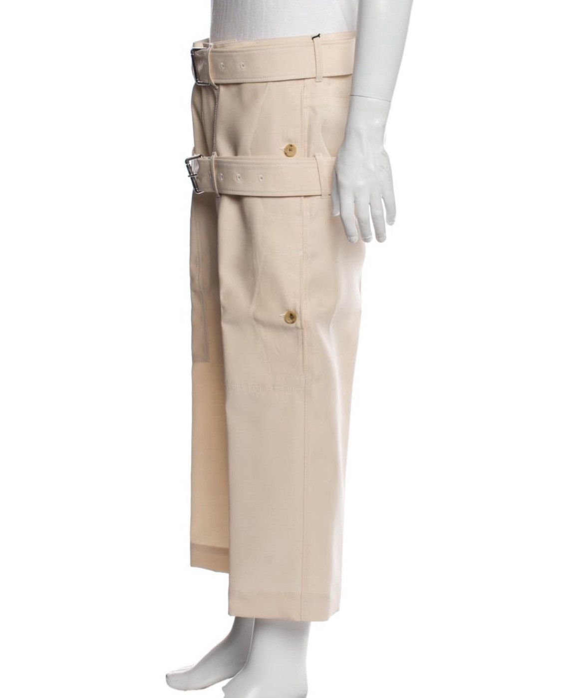 Lanvin Lanvin Men's Double Belted Cargo Pants Size Medium Size 48 Size US 32 / EU 48 - 8 Thumbnail