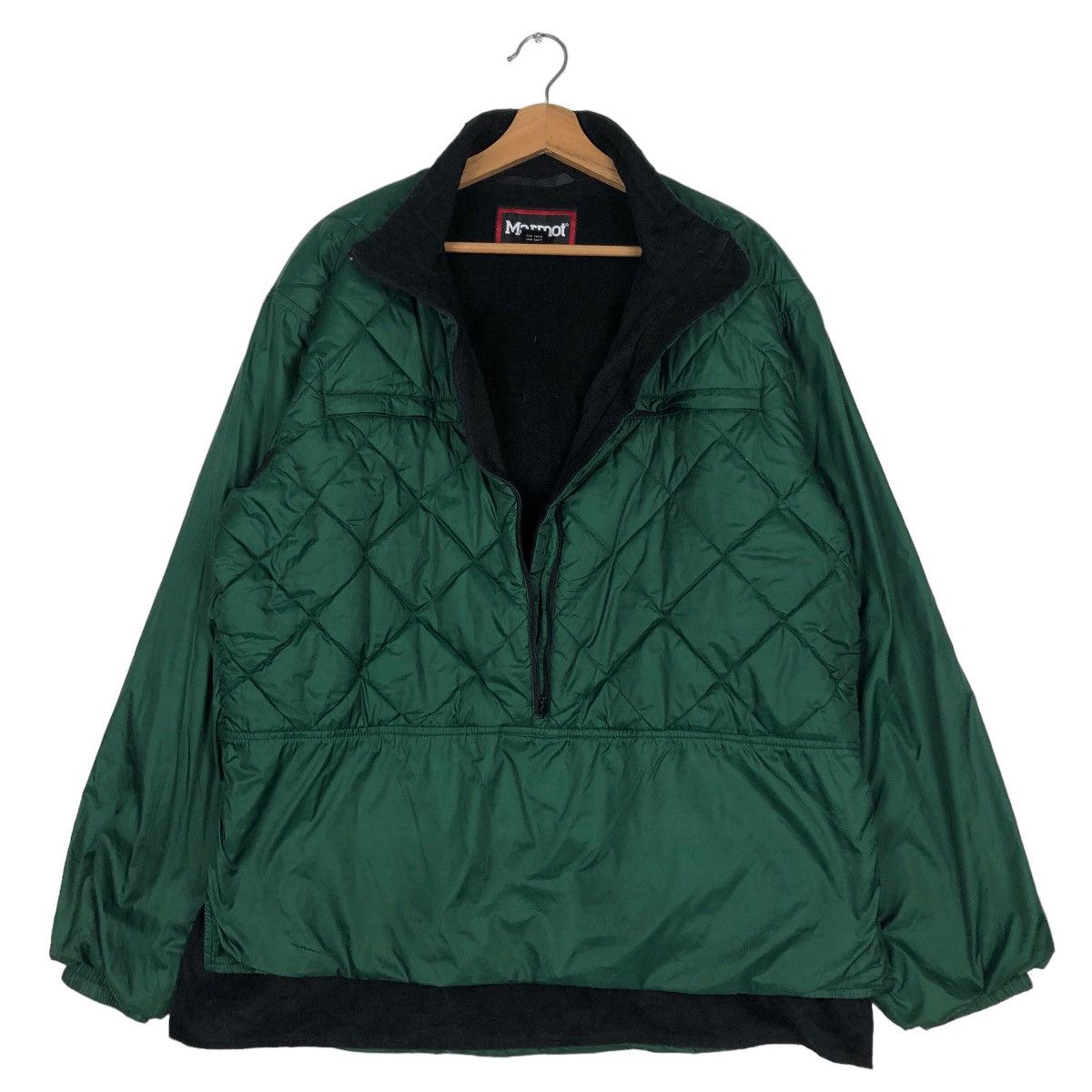 Japanese Brand 🔥Vintage Anorak Down Light Puffer Jacket Marmot Green Amry Size US L / EU 52-54 / 3 - 11 Thumbnail