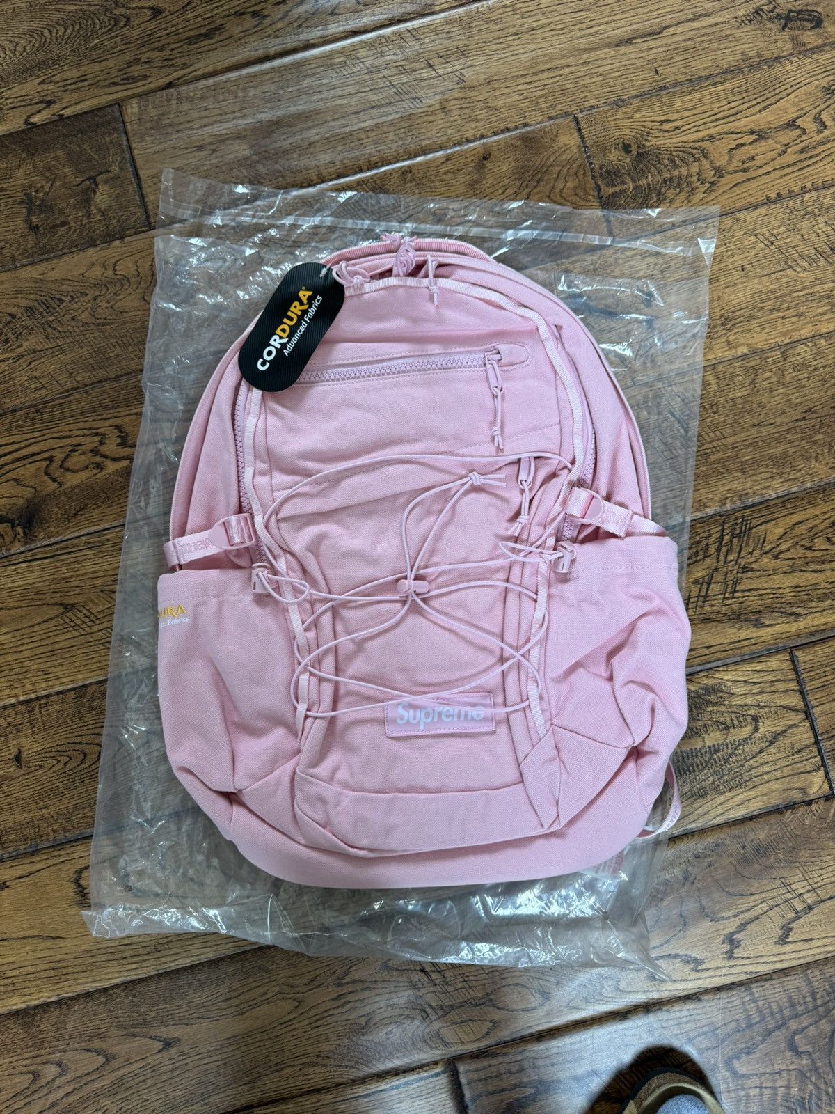 25SS Supreme Backpack Light Pink シュプリーム Supreme Logo Backpack (SS25) Light Pink - SS25 - US