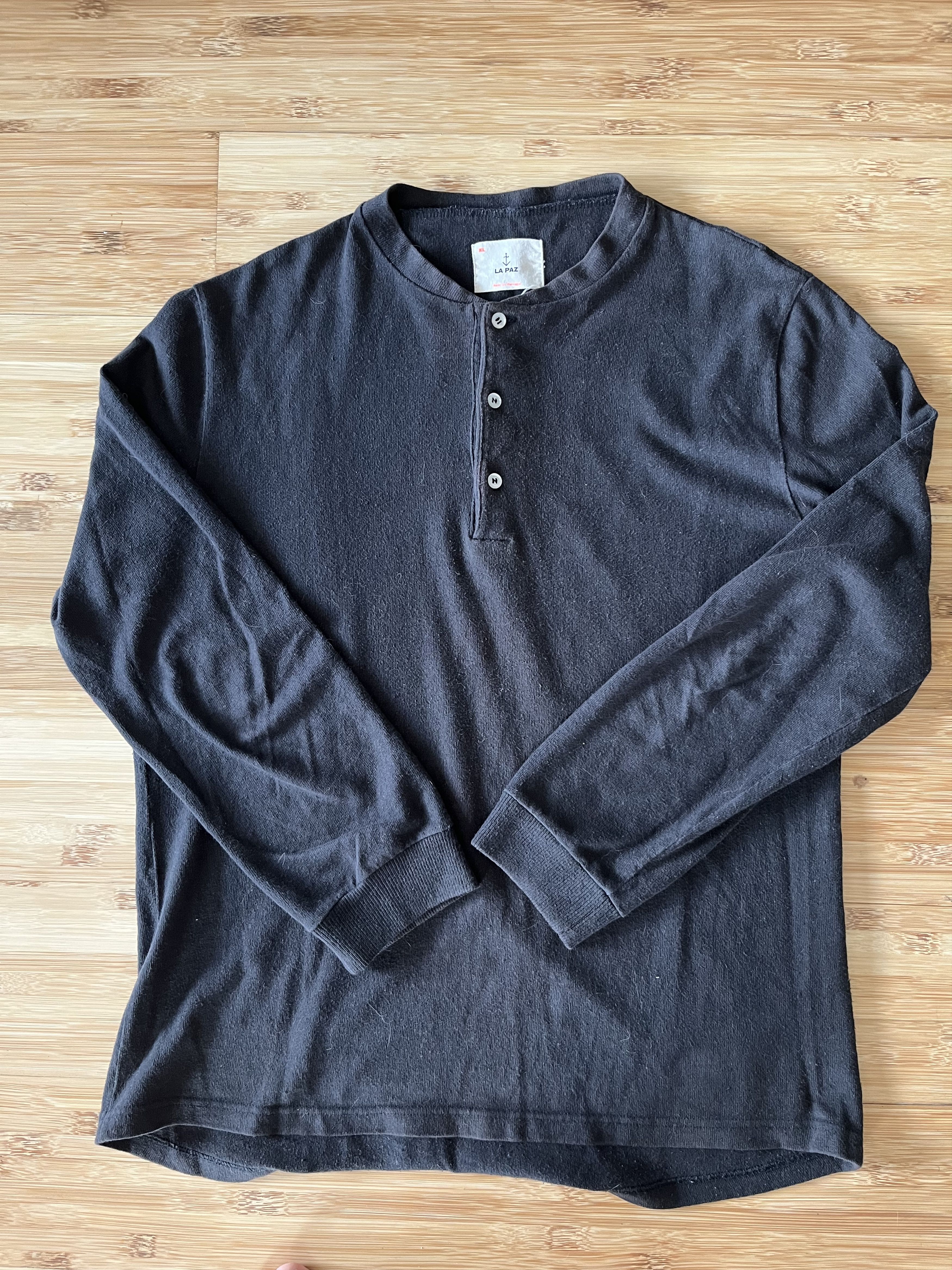 La Paz Carneiro Henley Sweatshirt Size US L / EU 52-54 / 3 - 1 Thumbnail