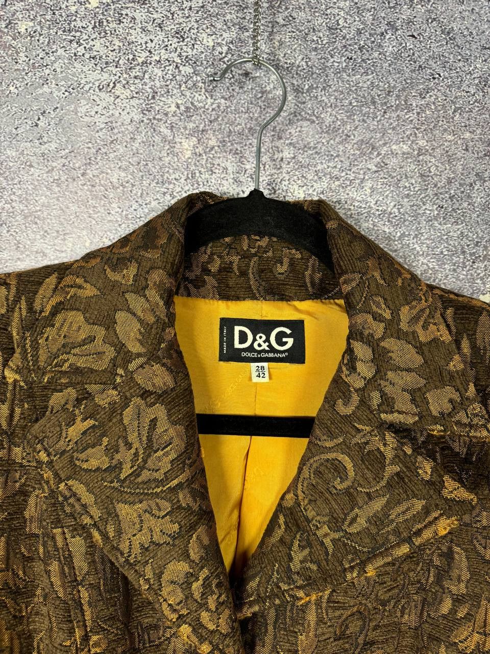 Dolce & Gabbana × Vintage Vintage Dolce Gabbana Retro Paisley Print Woman Coat 28/42sz Size M / US 6-8 / IT 42-44 - 8 Thumbnail