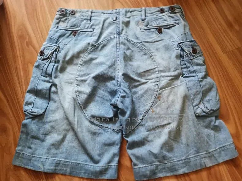 RRL Ralph Lauren RRL Ralph Lauren First generation out of print shorts blue Size US 32 / EU 48 - 5 Thumbnail